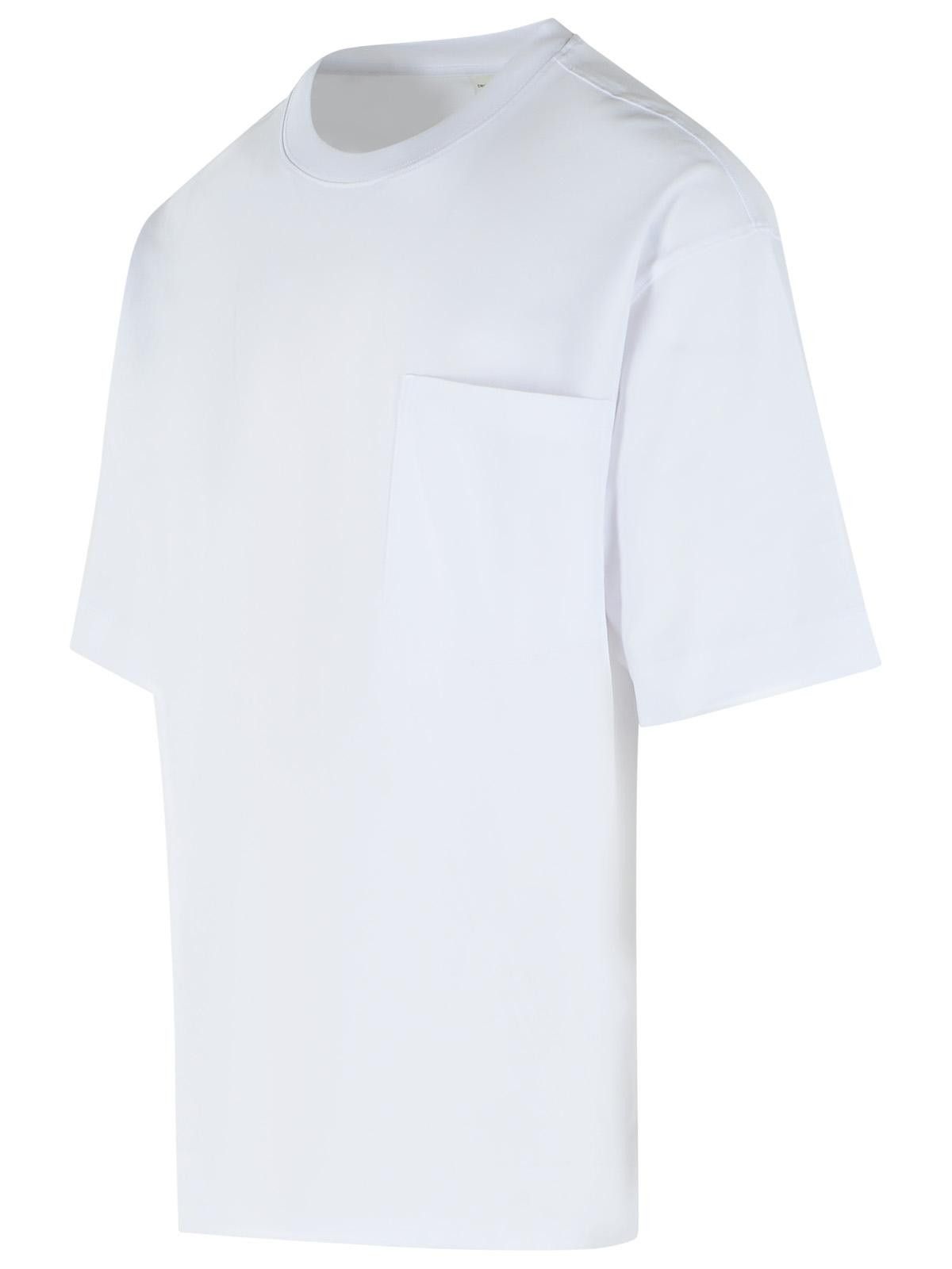 Dries Van Noten DRIES VAN NOTEN 'Heso' White Cotton T-Shirt Size US XL / EU 56 / 4 - 2 Thumbnail