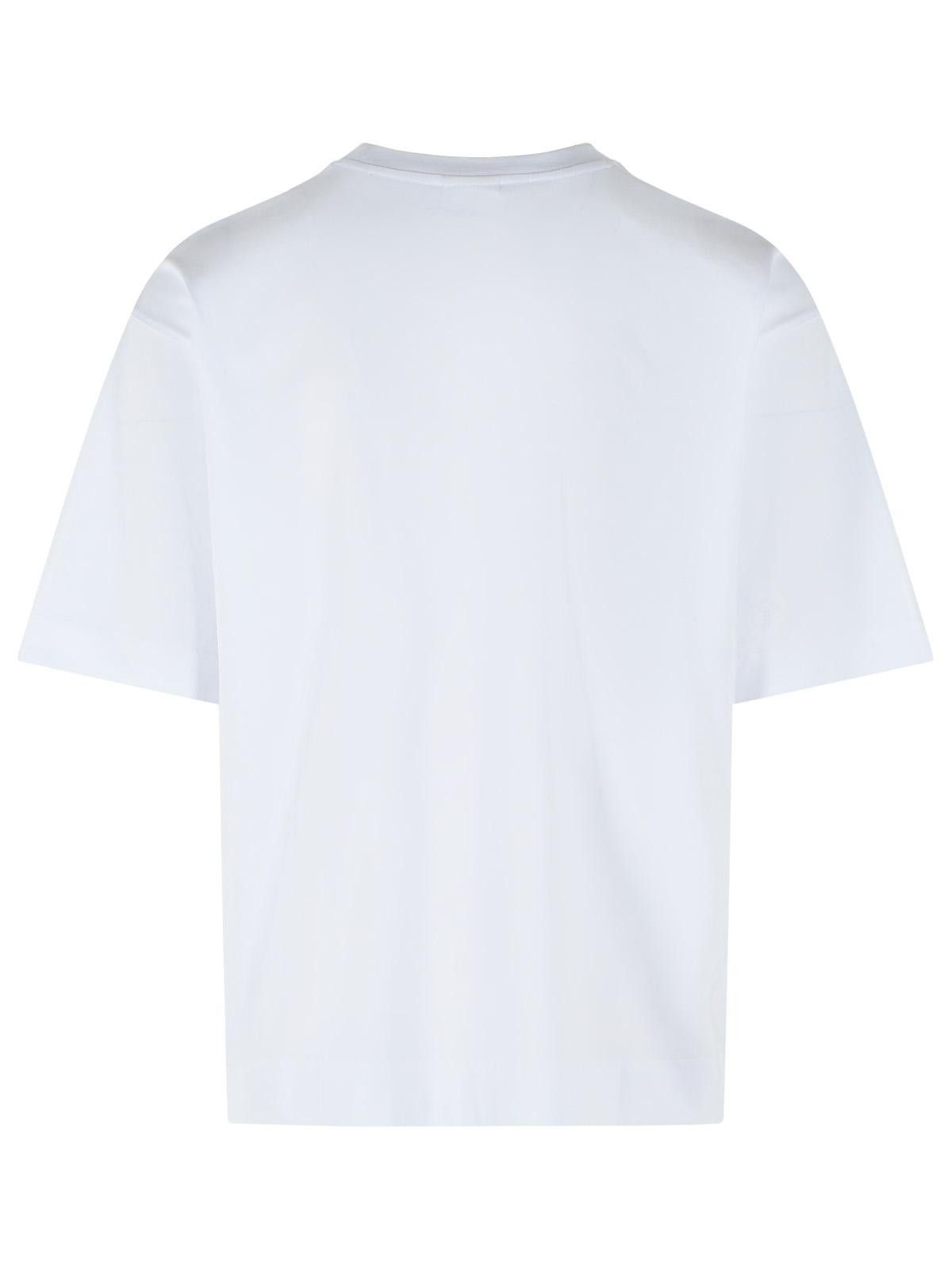 Dries Van Noten DRIES VAN NOTEN 'Heso' White Cotton T-Shirt Size US XL / EU 56 / 4 - 3 Thumbnail