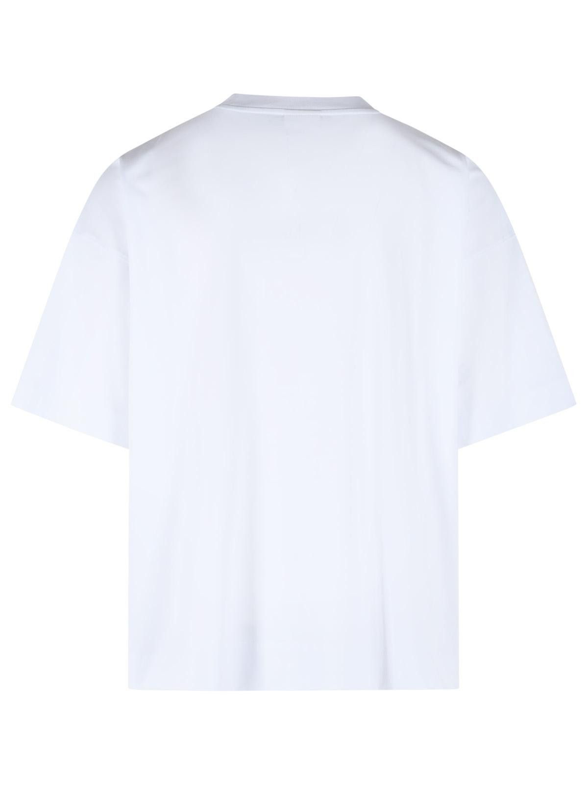 Dries Van Noten DRIES VAN NOTEN 'Heno' White Cotton T-Shirt Size US M / EU 48-50 / 2 - 3 Thumbnail