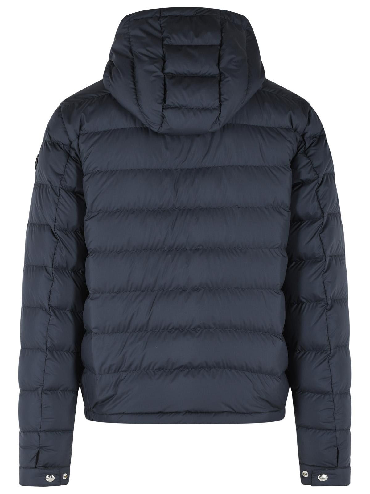 Moncler MONCLER Navy Blue Polyester Short 'Sestriere' Hooded Down Jacket Size US XXL / EU 58 / 5 - 3 Thumbnail