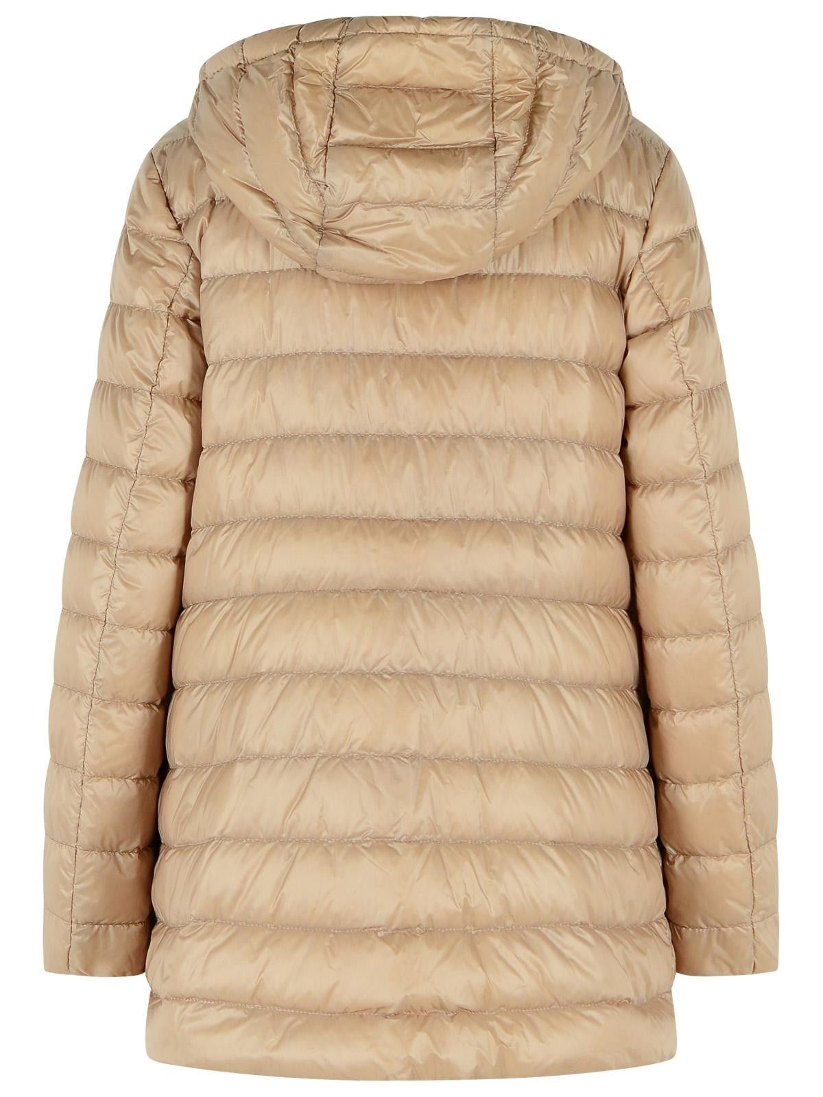 Moncler MONCLER 'Jasmin' Beige Polyamide Jacket Size M / US 6-8 / IT 42-44 - 3 Thumbnail