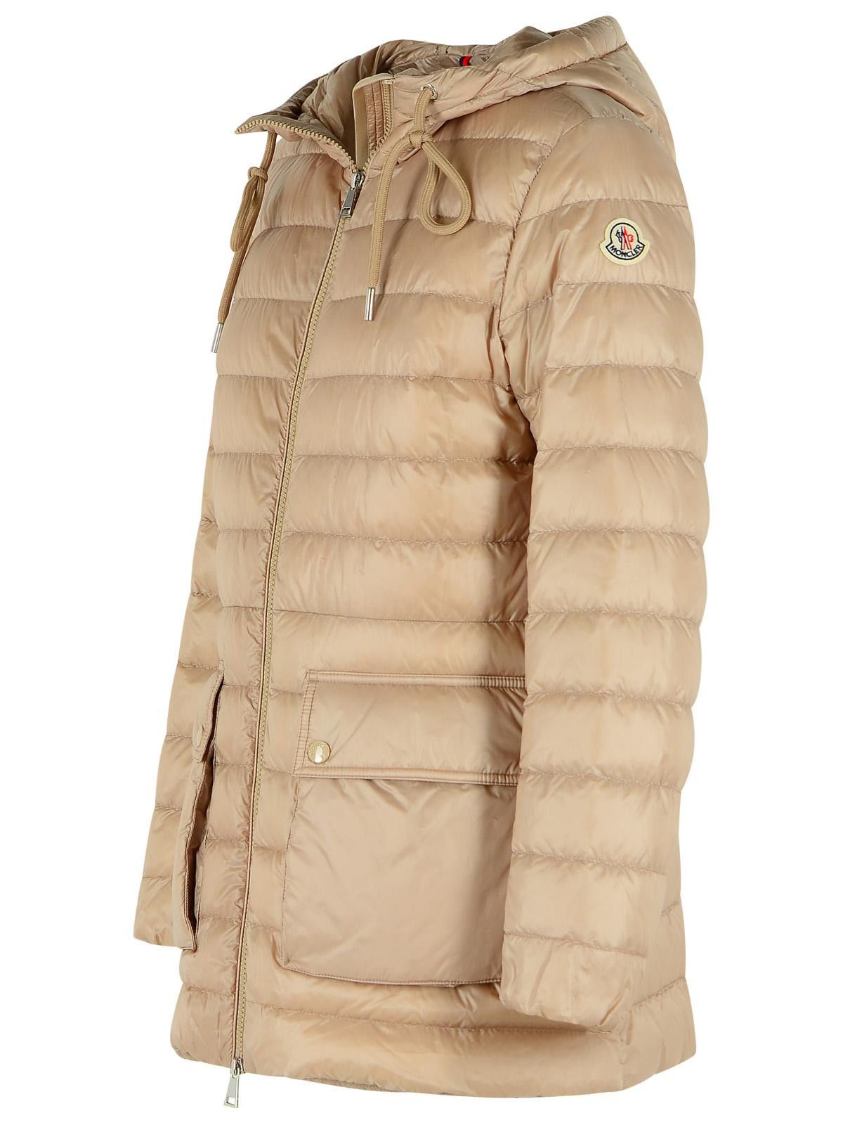 Moncler MONCLER 'Jasmin' Beige Polyamide Jacket Size M / US 6-8 / IT 42-44 - 2 Thumbnail