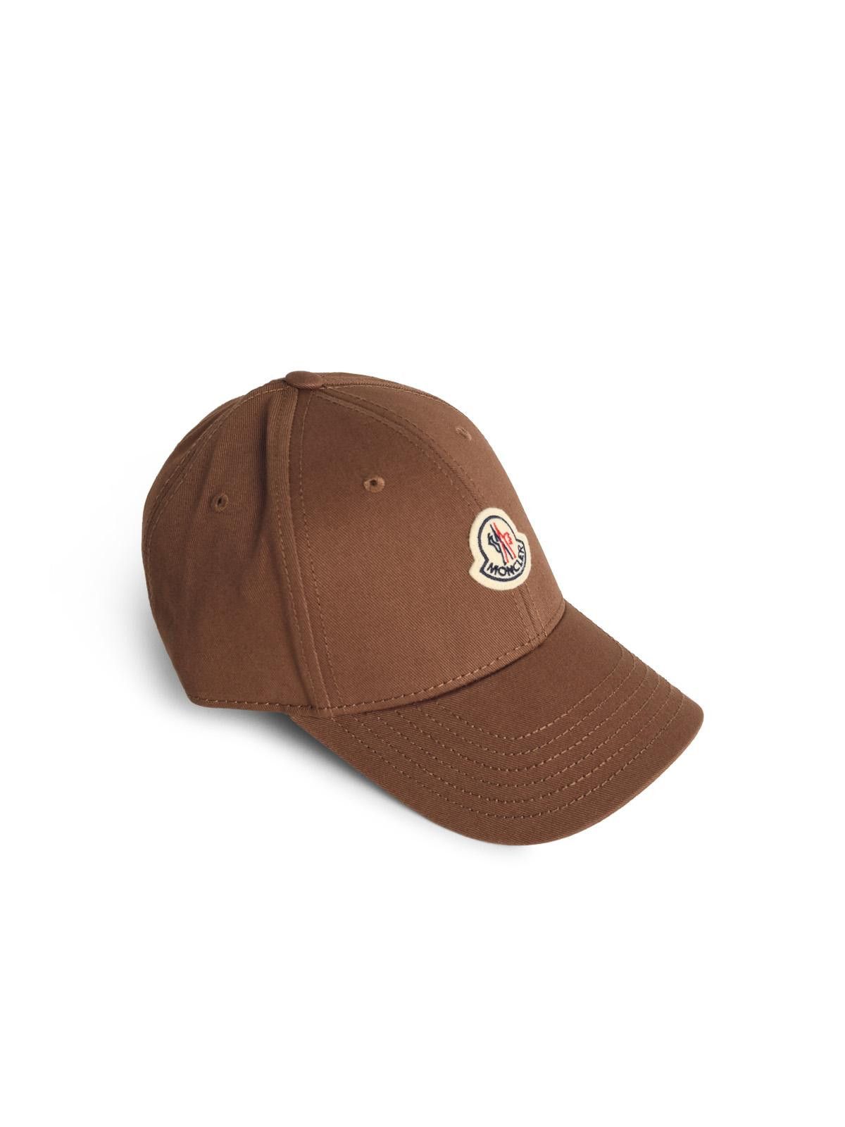 Moncler MONCLER Brown Cotton Cap Size ONE SIZE - 2 Thumbnail