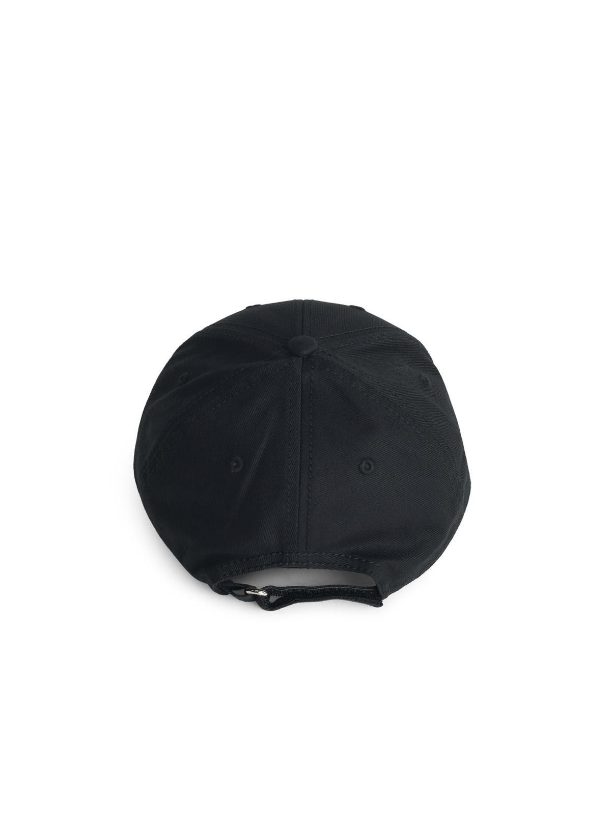 Moncler MONCLER Black Cotton Cap Size ONE SIZE - 3 Thumbnail