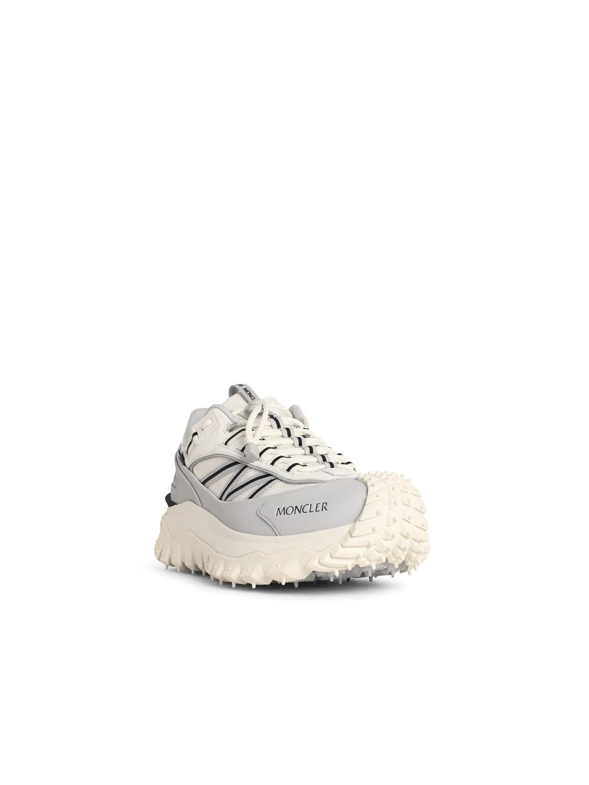 Moncler MONCLER 'Trailgrip Gtx' White Leather Blend Sneakers Size US 8 / EU 41 - 2 Thumbnail