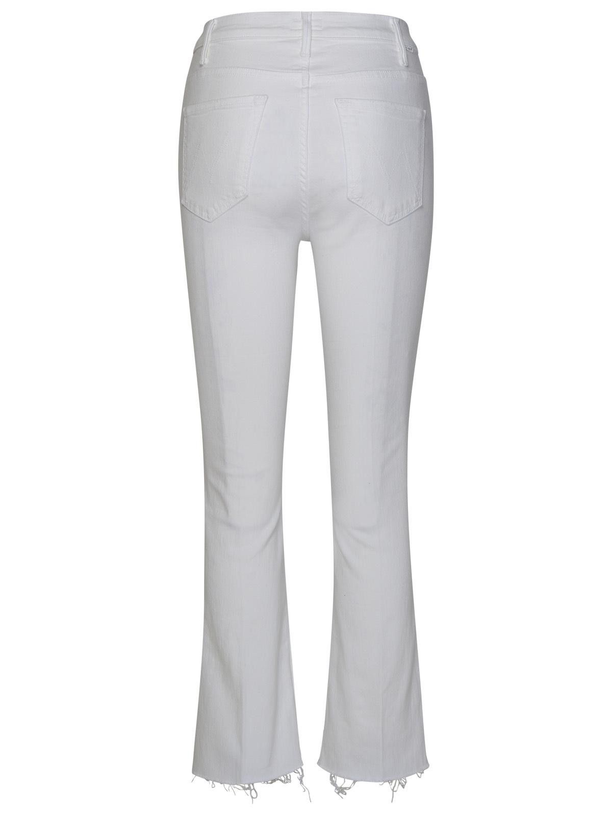 MOTHER MOTHER White The Hustler Jeans Size 28" / US 6 / IT 42 - 3 Thumbnail