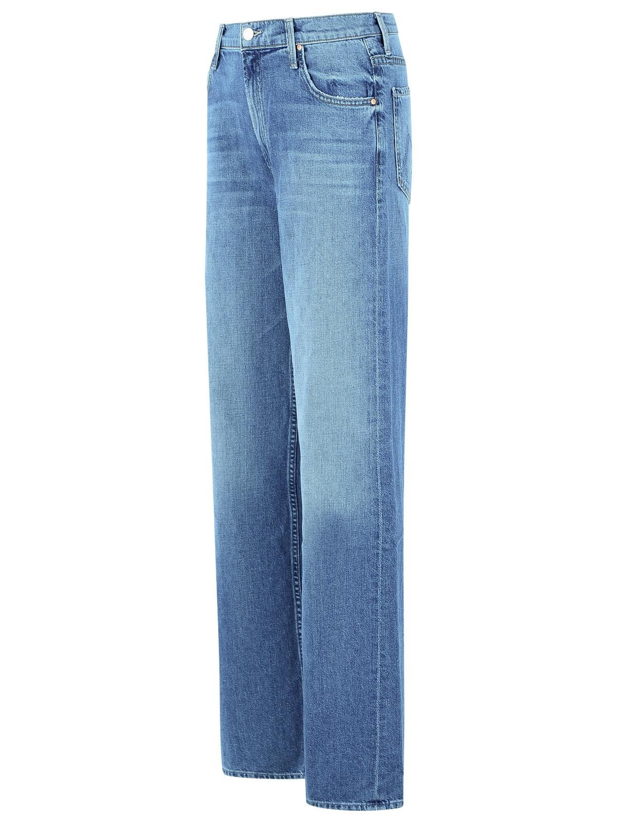 MOTHER MOTHER 'The Rerun' Blue Cotton Blend Jeans Size 25" / US 0 / IT 36 - 2 Thumbnail