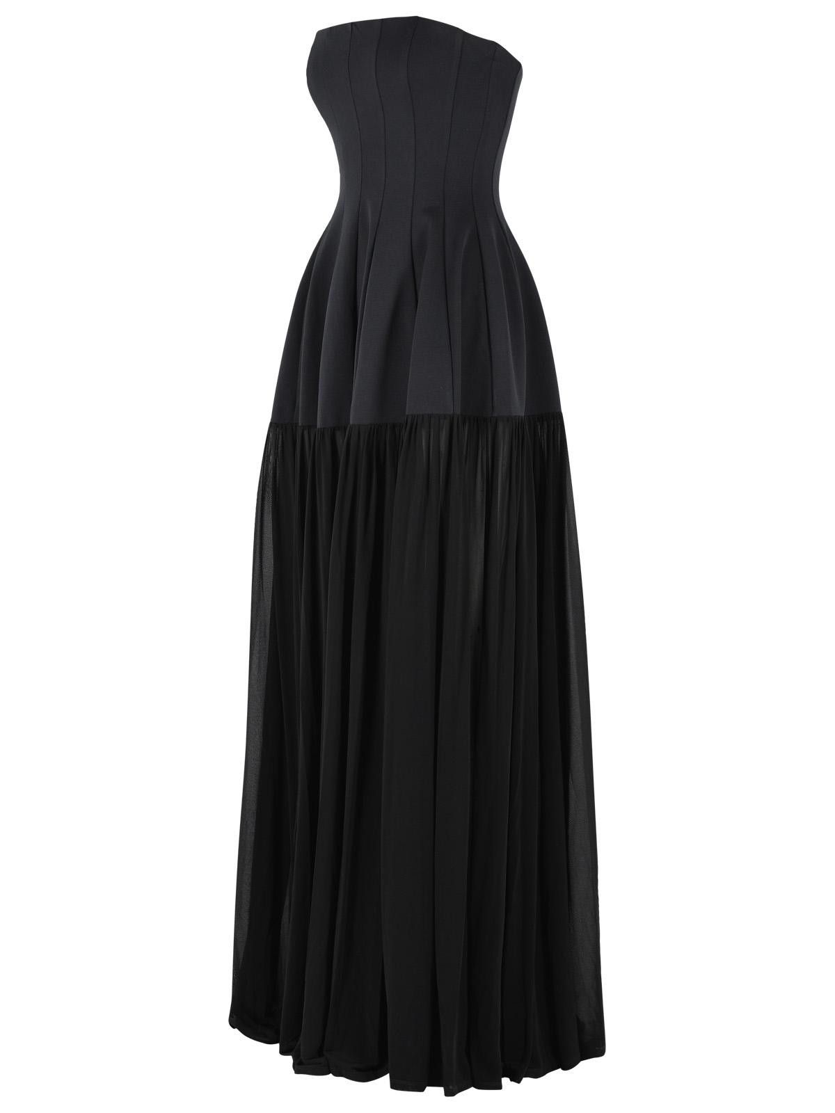 Simkhai SIMKHAI 'Sandrine' Black Viscose Dress Size XS / US 0-2 / IT 36-38 - 2 Thumbnail