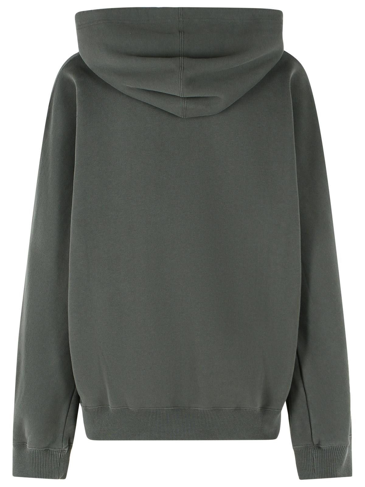 Courreges COURREGES Gray Cotton Sweatshirt Size XS / US 0-2 / IT 36-38 - 3 Thumbnail