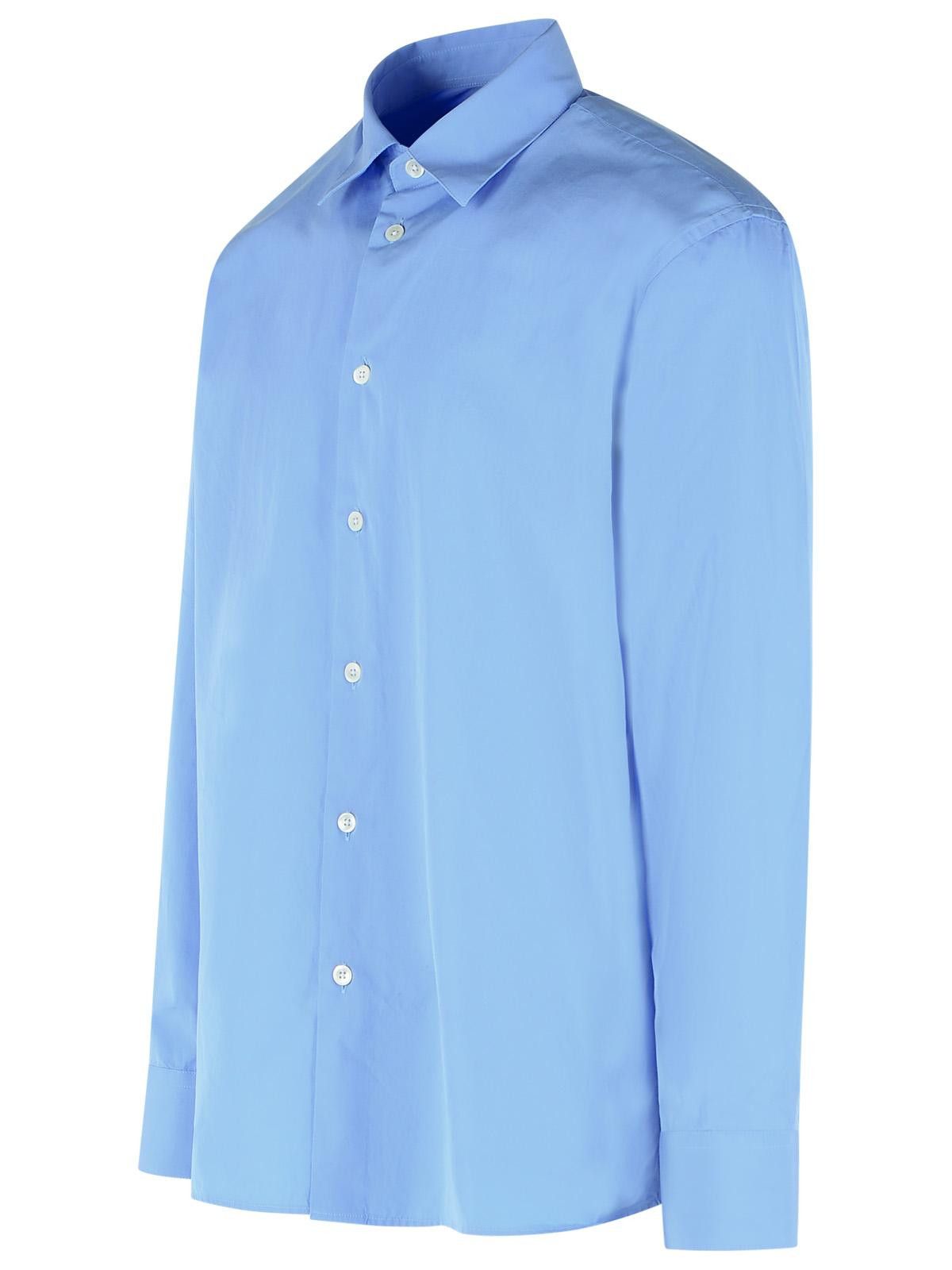 Sunflower SUNFLOWER 'Day' Light Blue Cotton Shirt Size US M / EU 48-50 / 2 - 2 Thumbnail