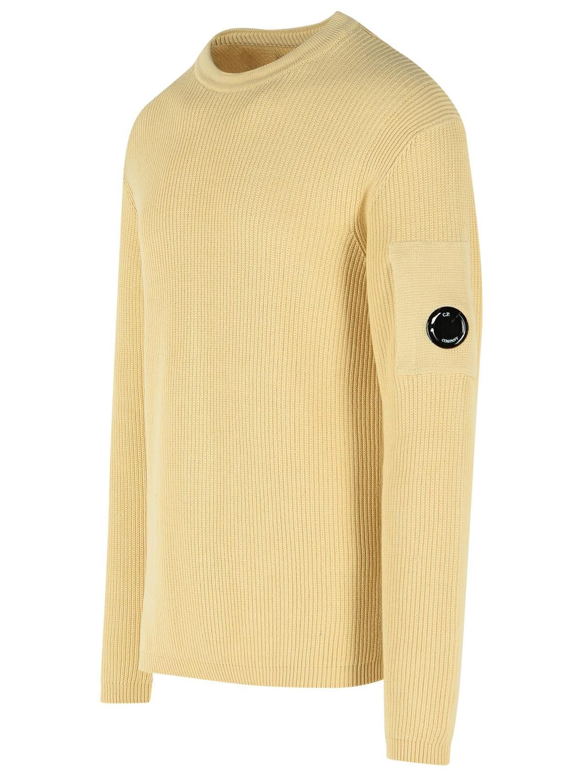 C.P. Company C.P. COMPANY Beige Cotton Sweater Size US L / EU 52-54 / 3 - 2 Thumbnail
