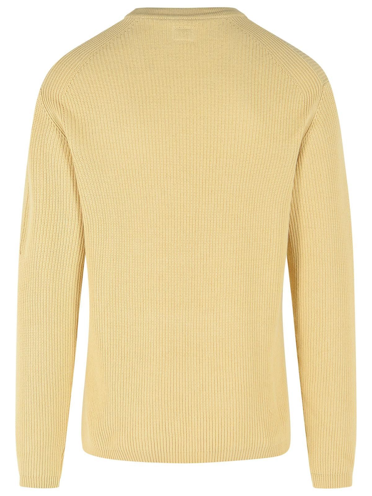 C.P. Company C.P. COMPANY Beige Cotton Sweater Size US L / EU 52-54 / 3 - 3 Thumbnail