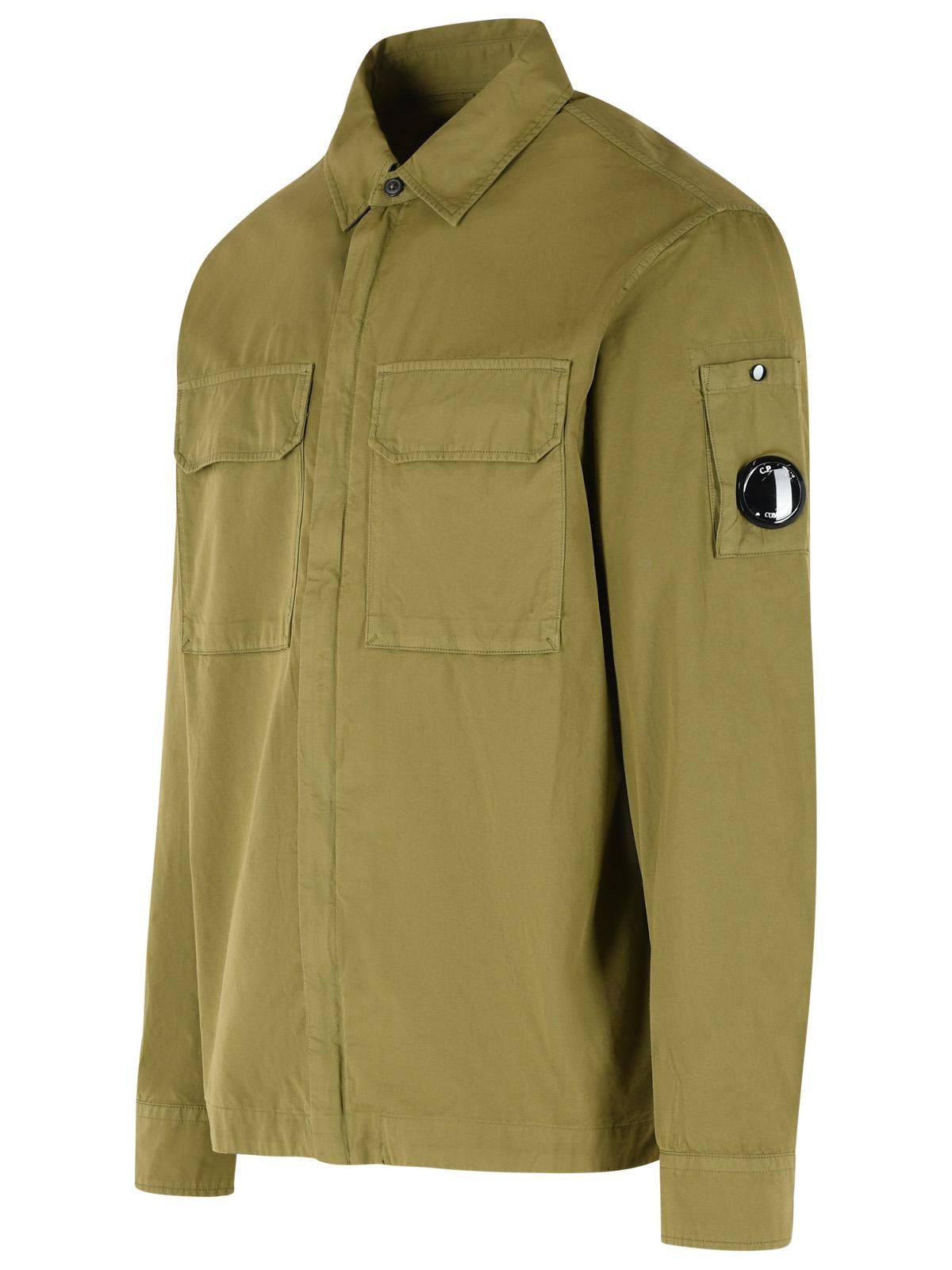 C.P. Company C.P. COMPANY Green Cotton Jacket Size US XL / EU 56 / 4 - 2 Thumbnail
