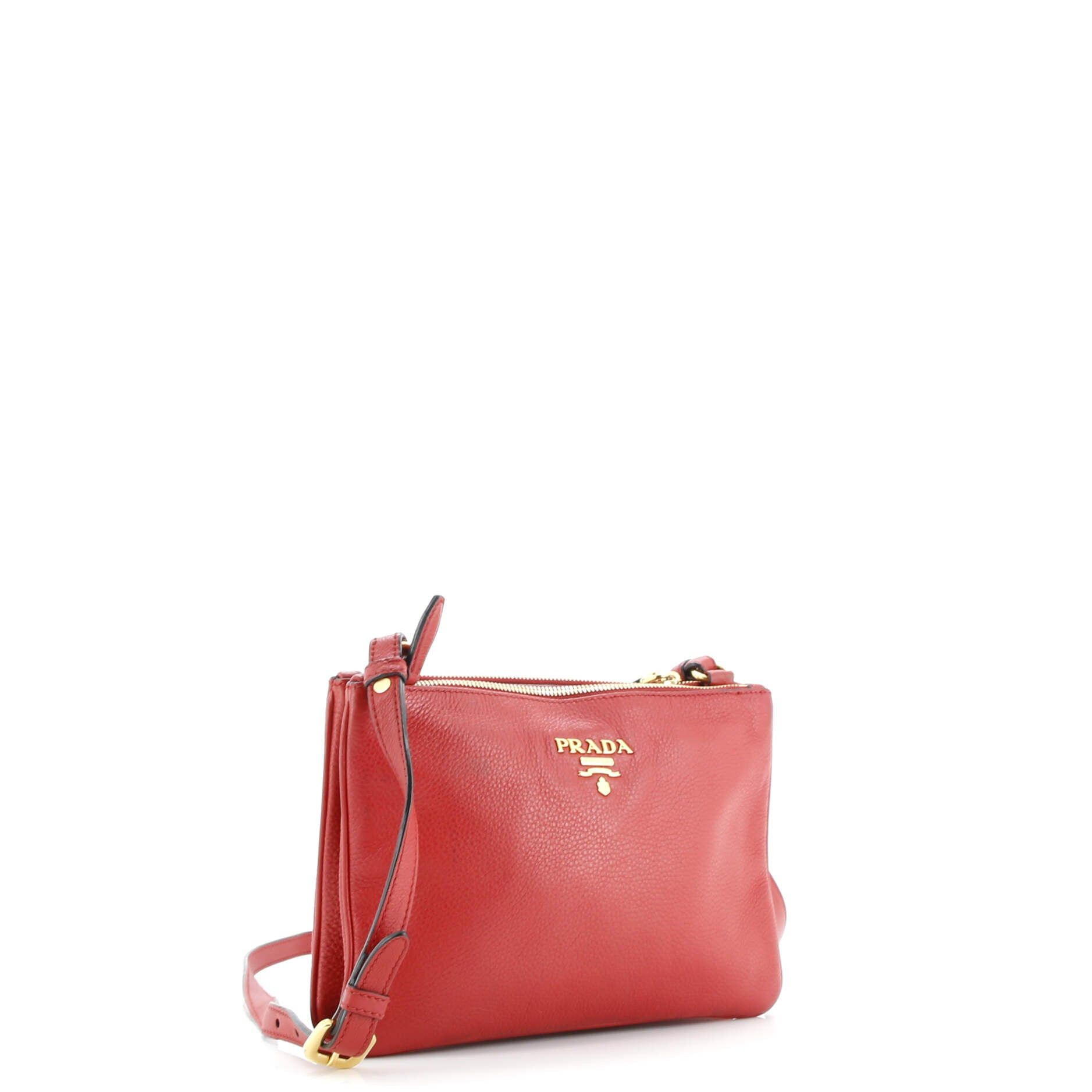 Prada Double Zip Crossbody Bag Size ONE SIZE - 3 Thumbnail