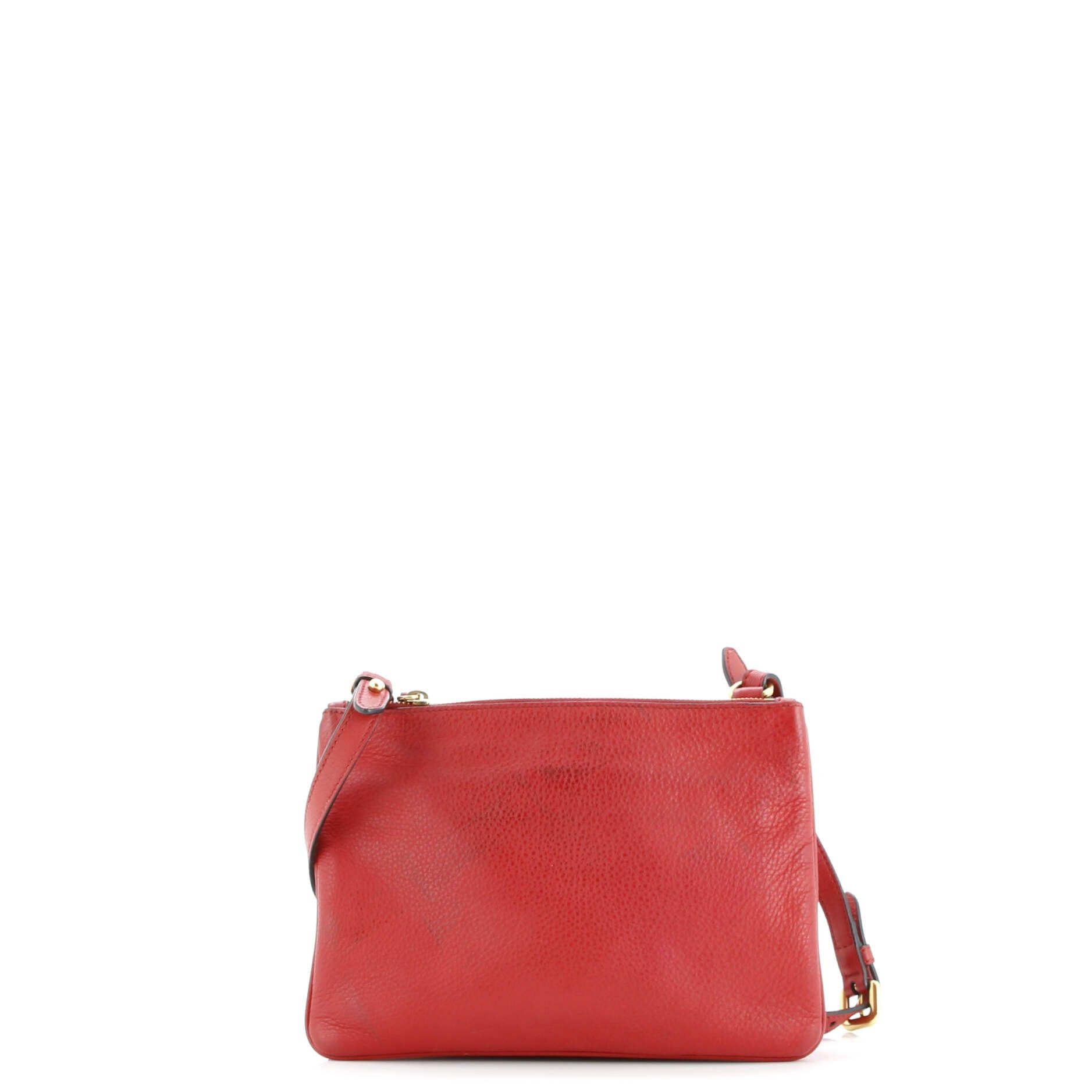 Prada Double Zip Crossbody Bag Size ONE SIZE - 6 Thumbnail