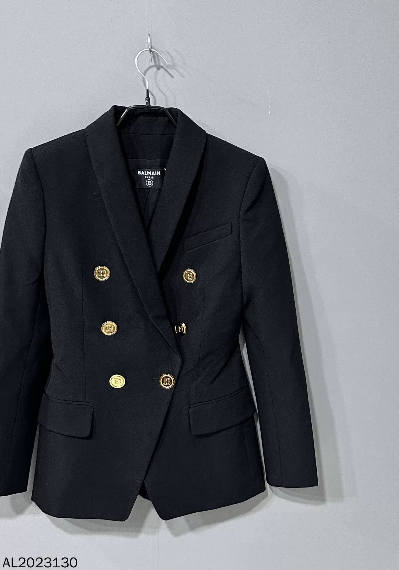 Balmain BALMAIN Gold Button Blazer Size XXS / US 00 / IT 34 - 2 Thumbnail