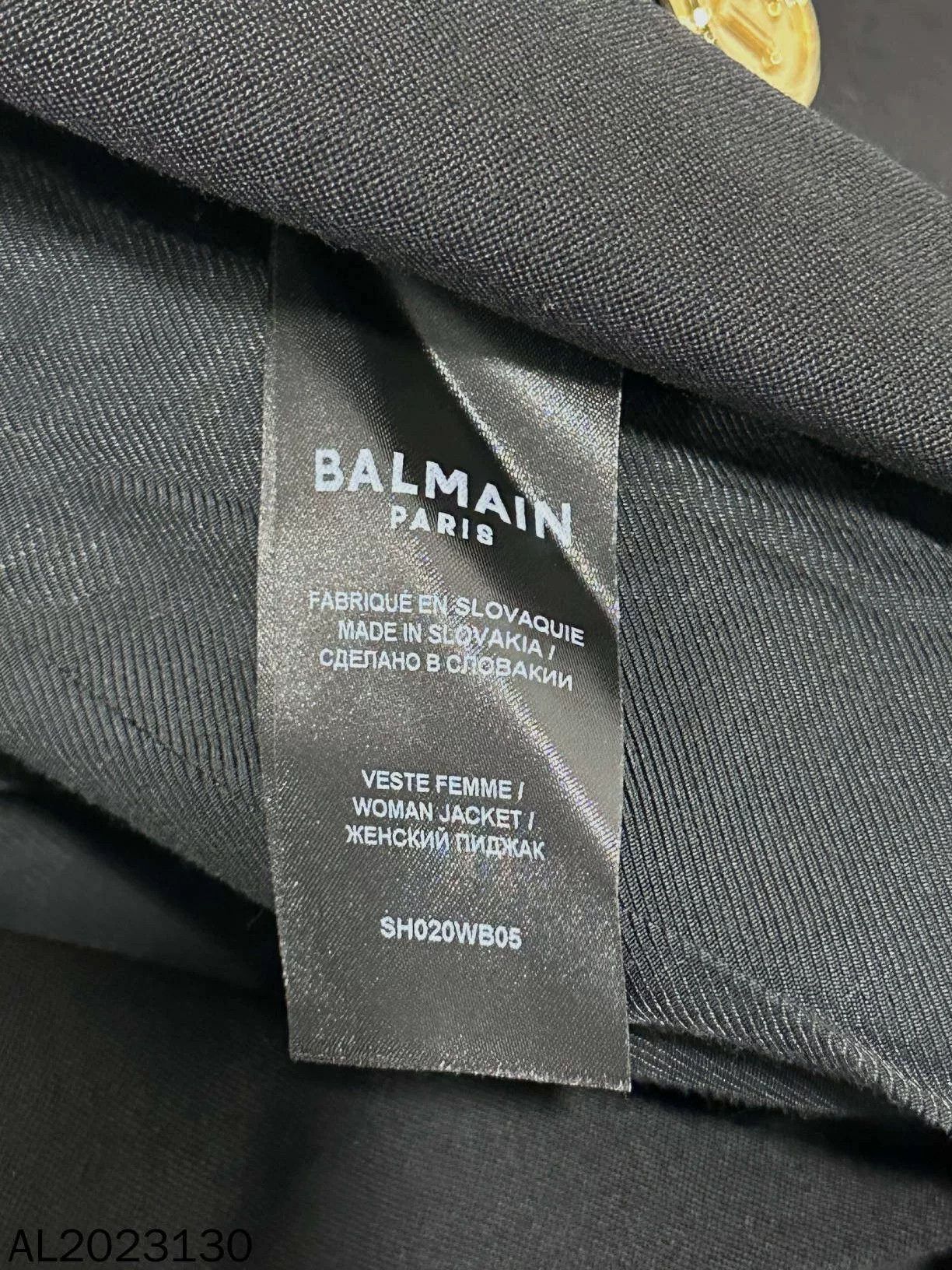Balmain BALMAIN Gold Button Blazer Size XXS / US 00 / IT 34 - 6 Thumbnail