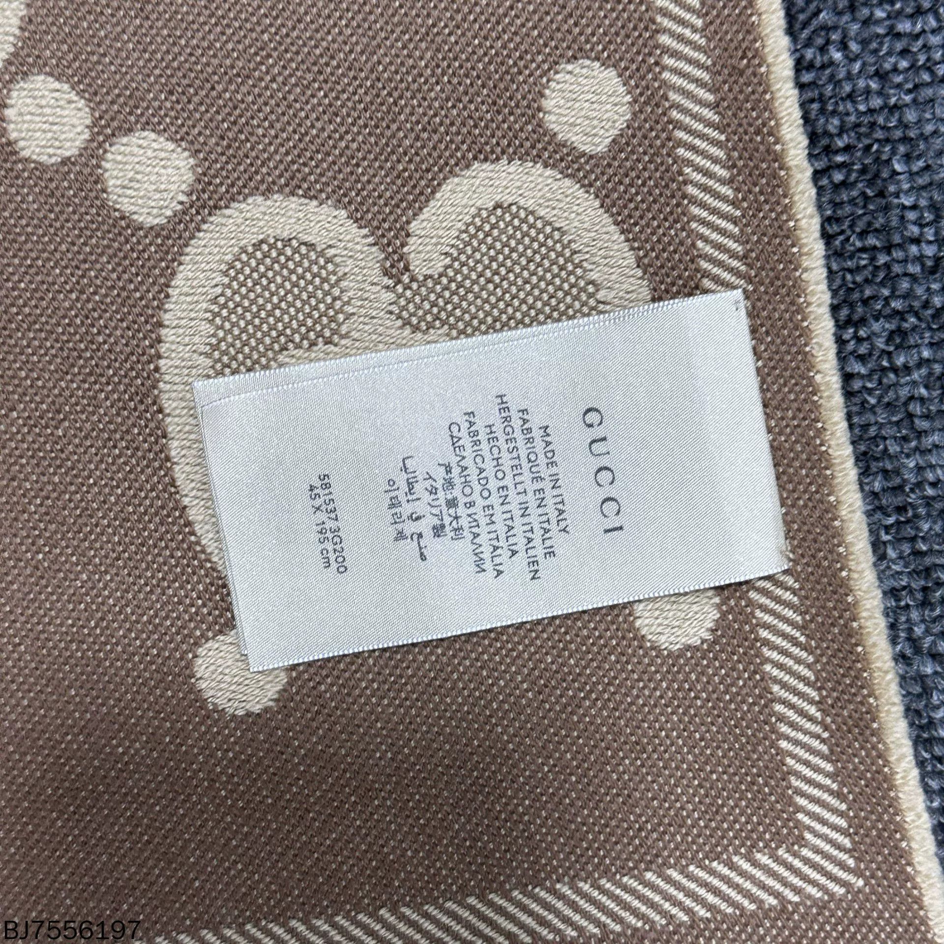 Gucci Gucci Monogram Wool Scarf Size ONE SIZE - 4 Thumbnail