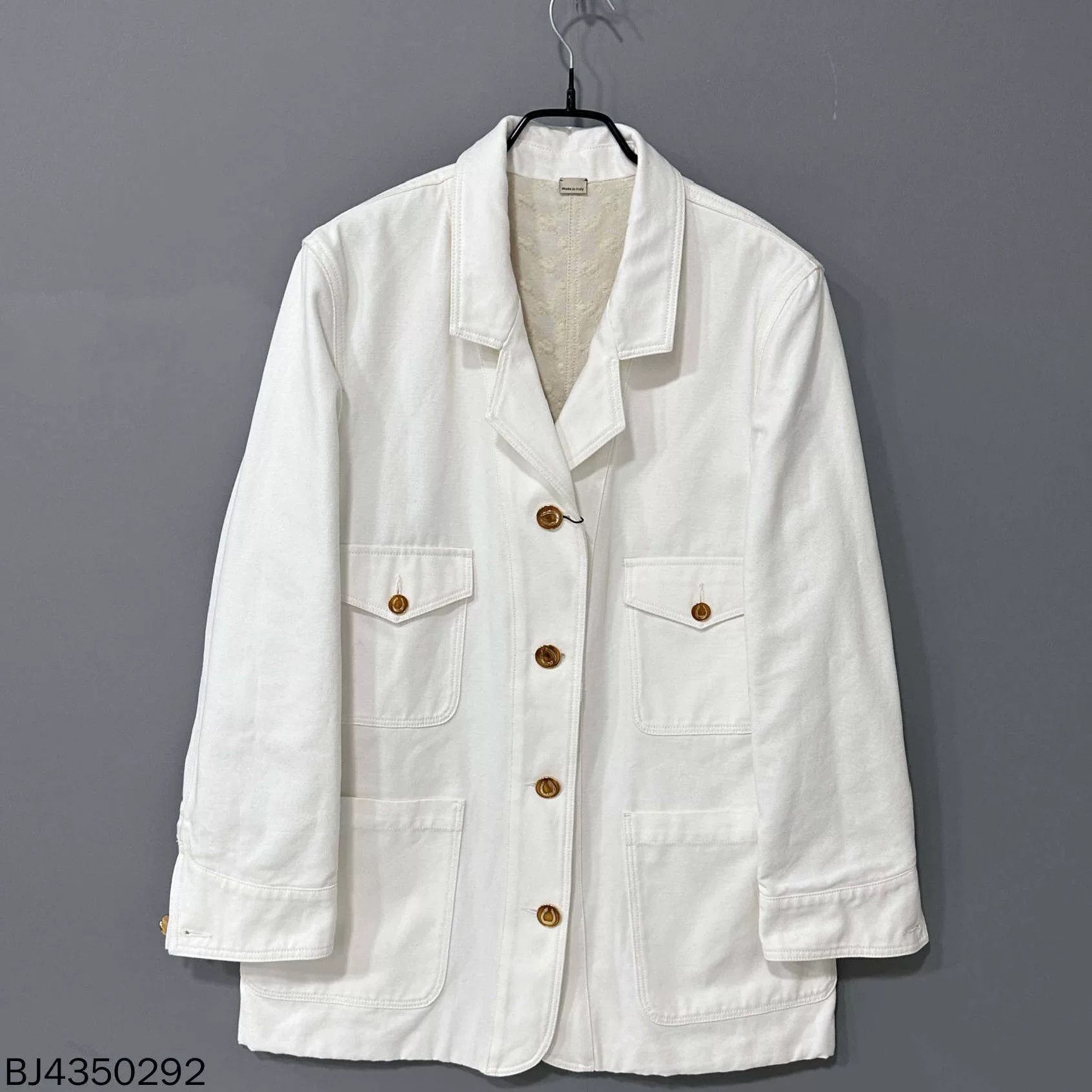 Gucci Gucci GG Monogram Reversible Denim Jacket Size US XXS / EU 40 - 4 Thumbnail