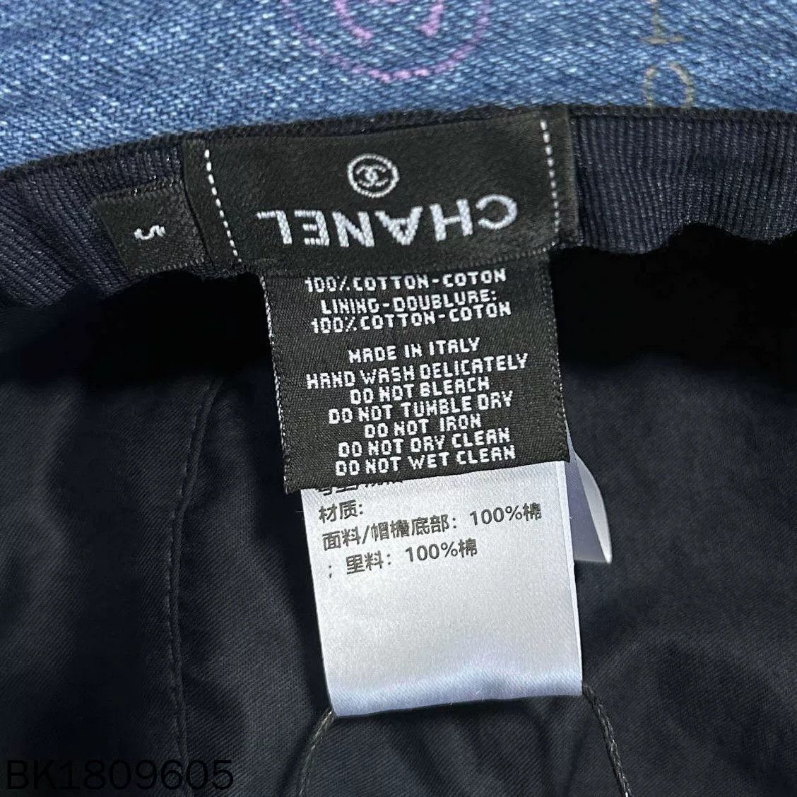 Chanel Chanel Denim Bucket Hat with Logo Size ONE SIZE - 5 Thumbnail
