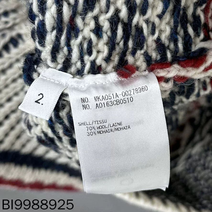 Thom Browne Thom Browne Christmas Fair Isle Knit Sweater Size US M / EU 48-50 / 2 - 5 Thumbnail