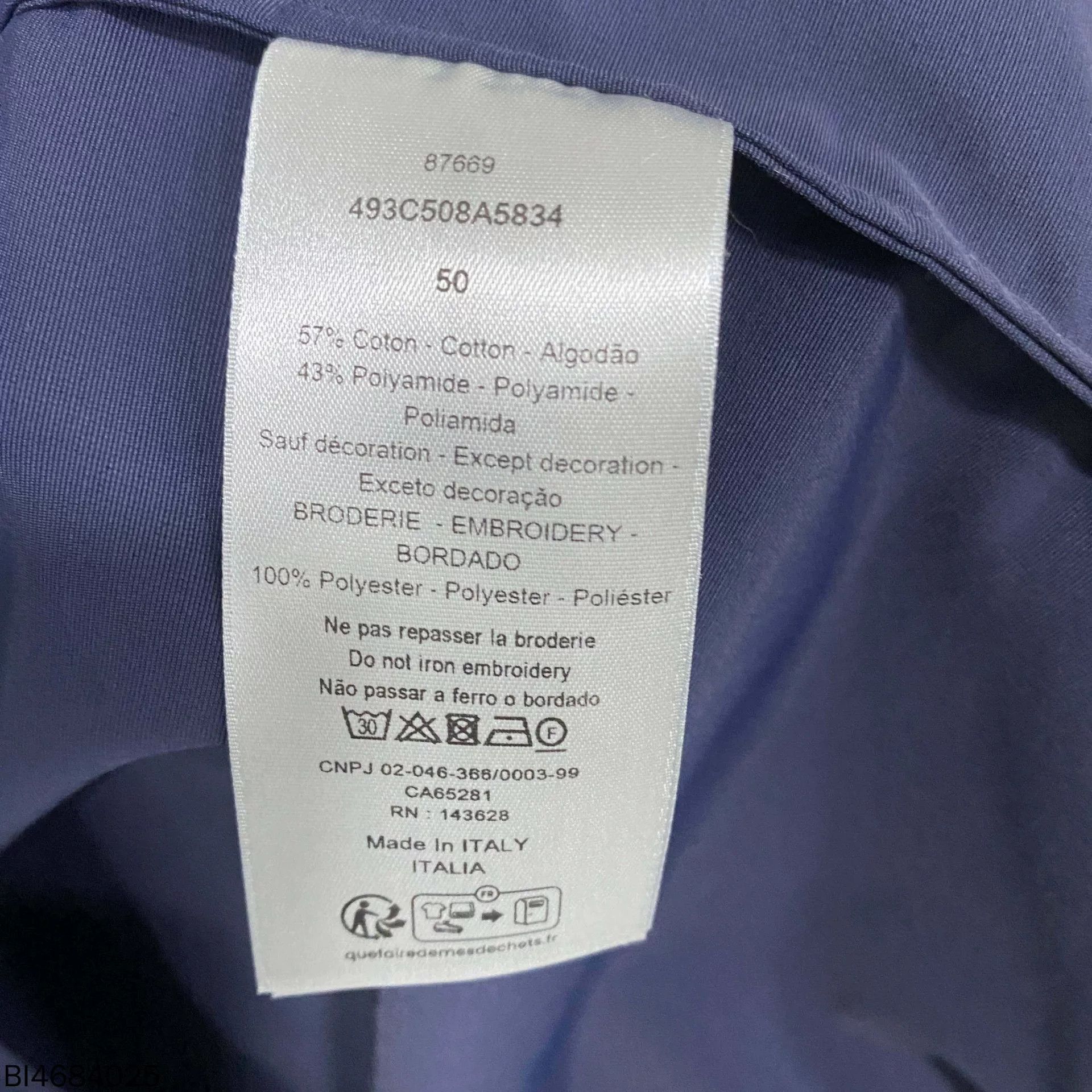 Dior Dior Zipper Chest Bag Shirt Jacket Size US M / EU 48-50 / 2 - 5 Thumbnail