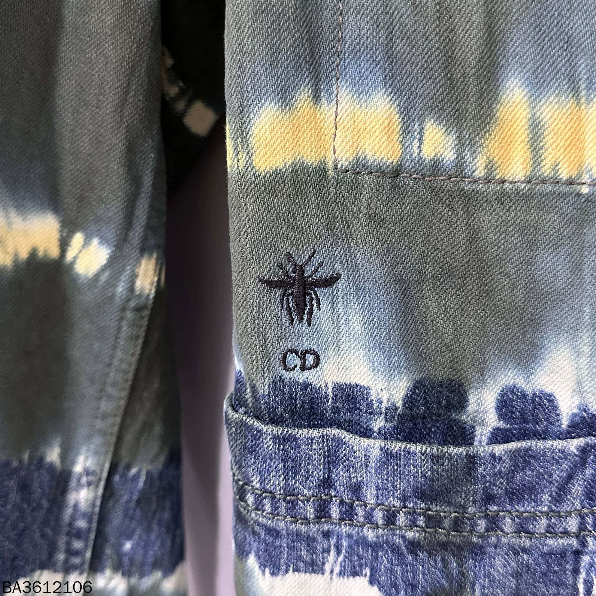 Dior Dior Denim Bee Logo Embroidered Jacket Size S / US 4 / IT 40 - 3 Thumbnail