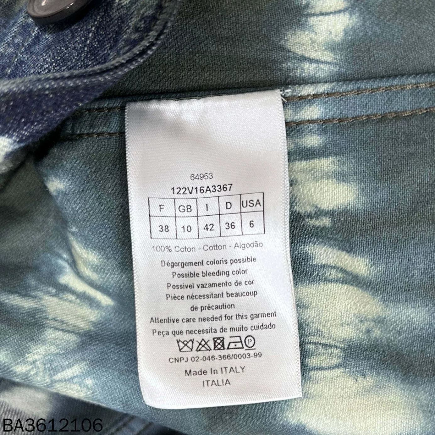 Dior Dior Denim Bee Logo Embroidered Jacket Size S / US 4 / IT 40 - 6 Thumbnail