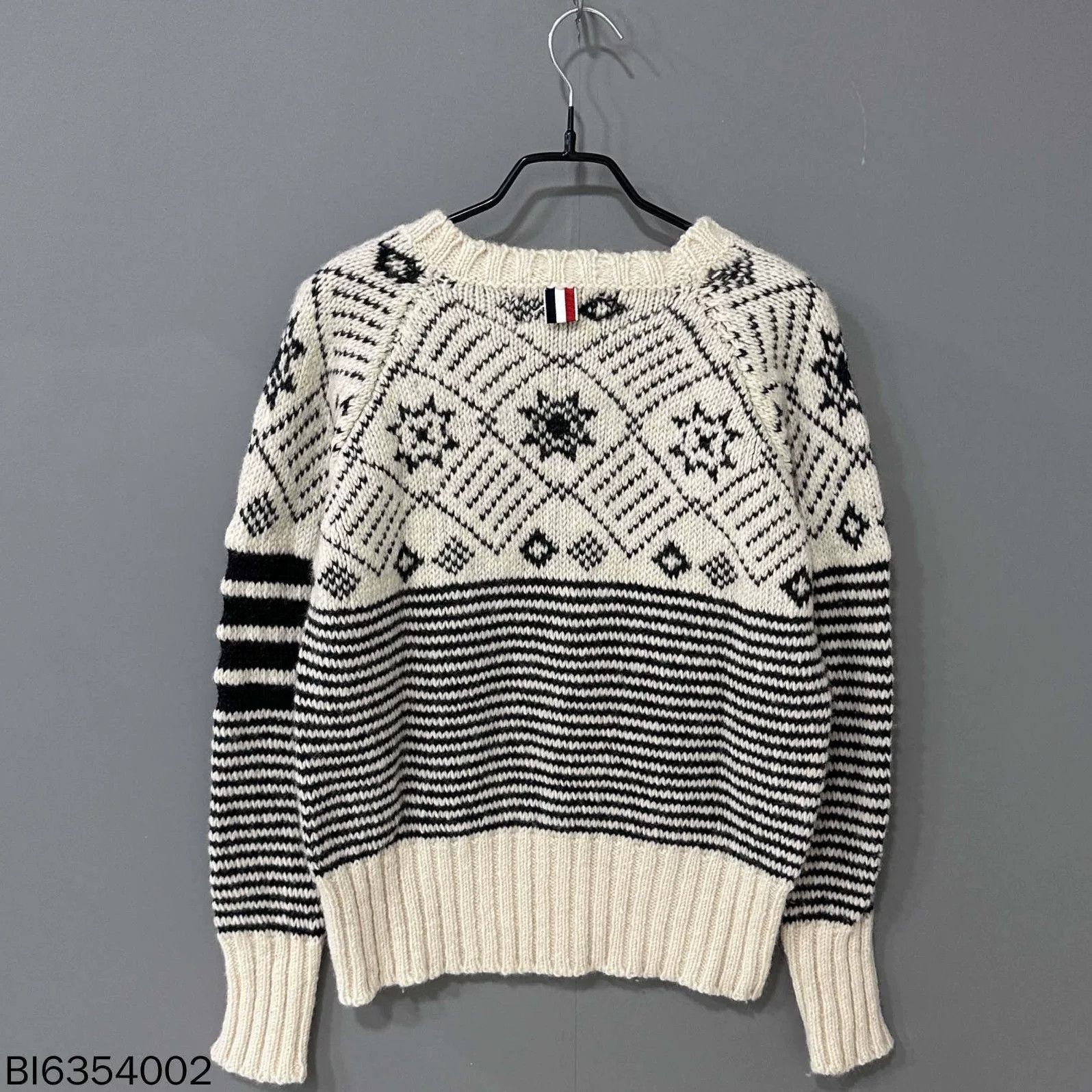 Thom Browne Thom Browne Fair Isle Knit Sweater Size US M / EU 48-50 / 2 - 3 Thumbnail