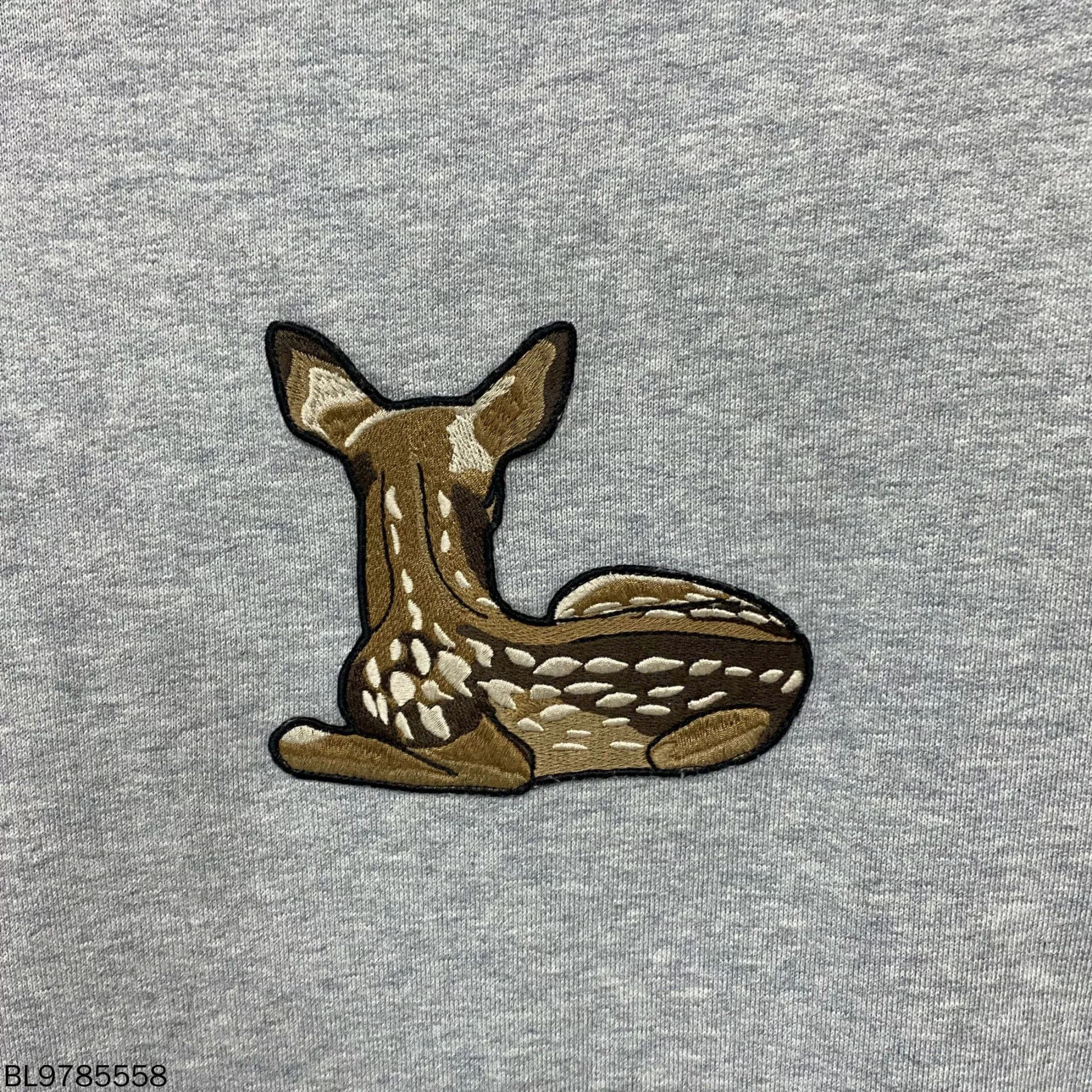 Burberry Burberry Deer Embroidered Logo Sweatshirt Size US M / EU 48-50 / 2 - 3 Thumbnail
