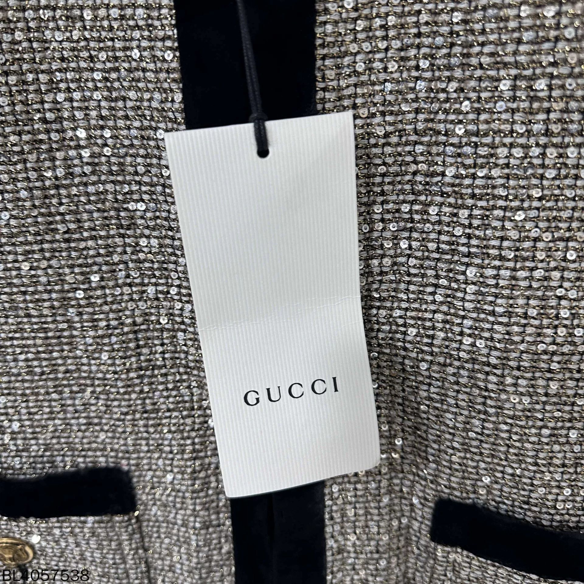 Gucci Gucci Sequin Tweed Showpiece Jacket Size M / US 6-8 / IT 42-44 - 9 Thumbnail