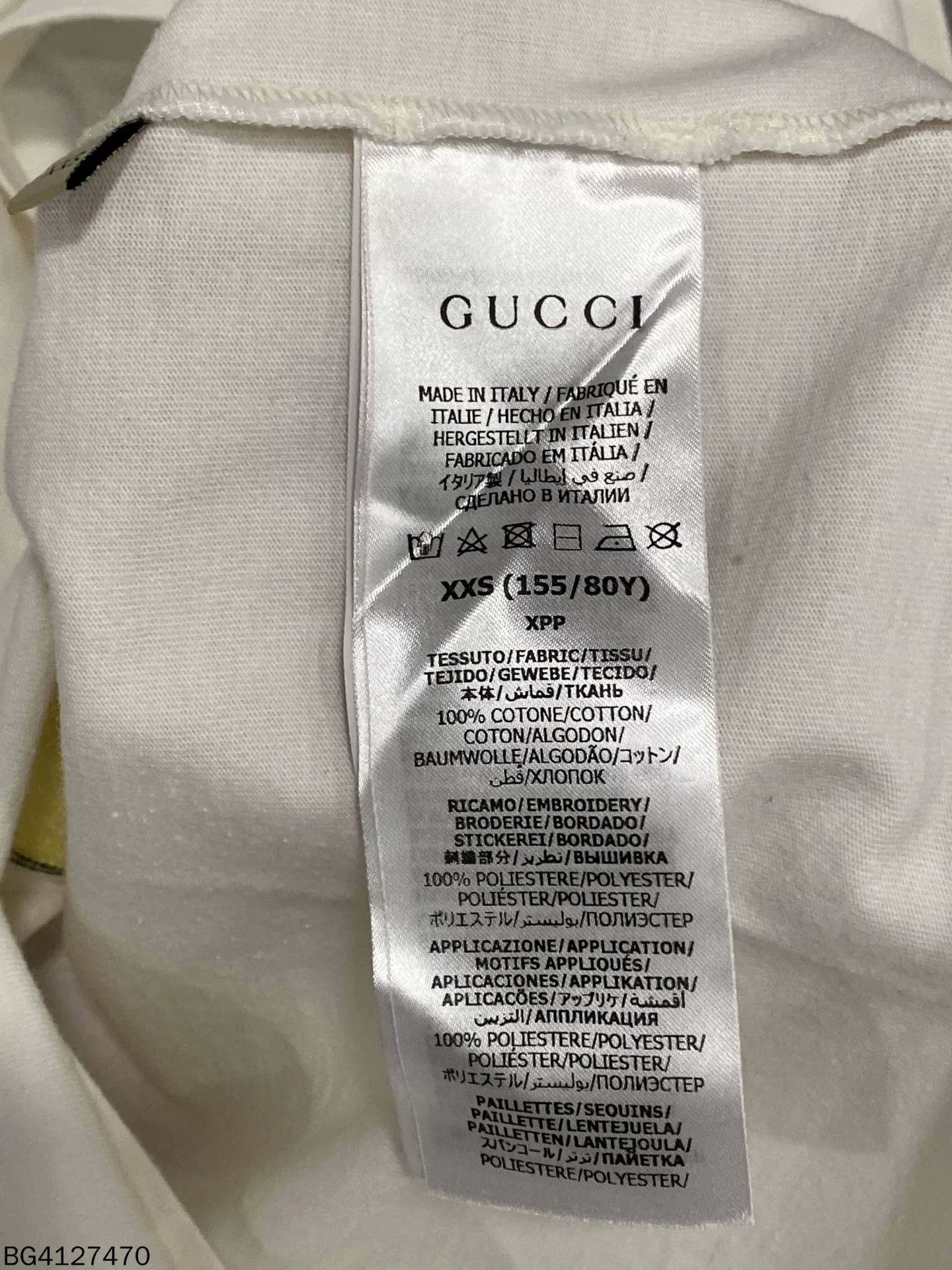 Gucci Gucci Letter Logo Sequin Short-Sleeve Size XXS / US 00 / IT 34 - 6 Thumbnail