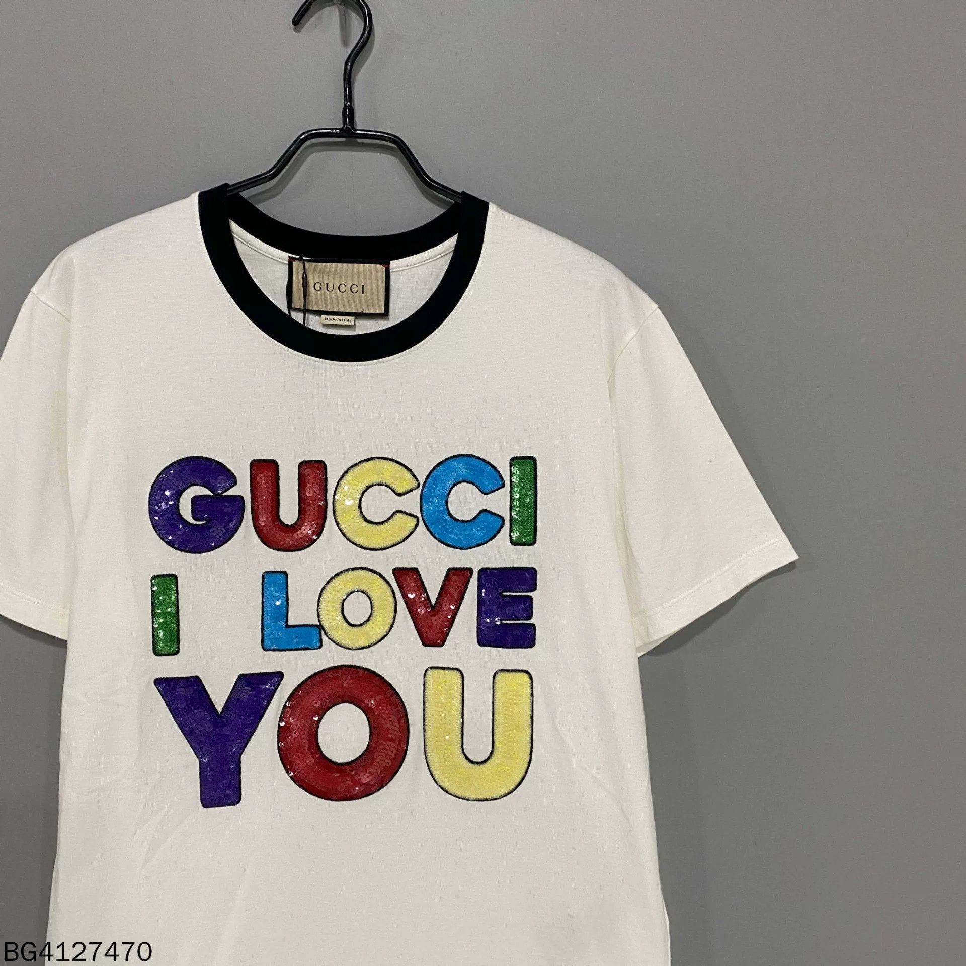 Gucci Gucci Letter Logo Sequin Short-Sleeve Size XXS / US 00 / IT 34 - 2 Thumbnail