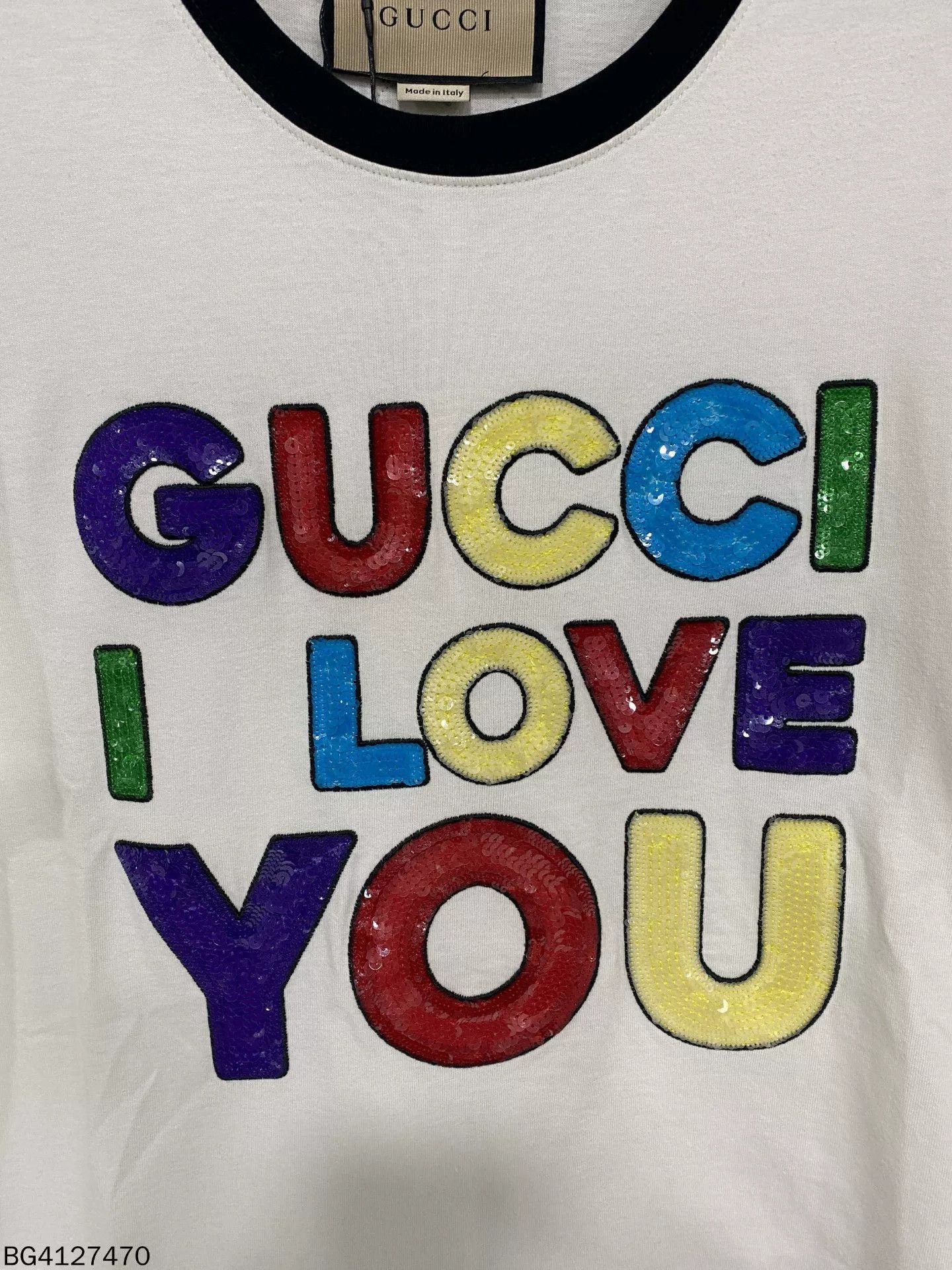 Gucci Gucci Letter Logo Sequin Short-Sleeve Size XXS / US 00 / IT 34 - 3 Thumbnail