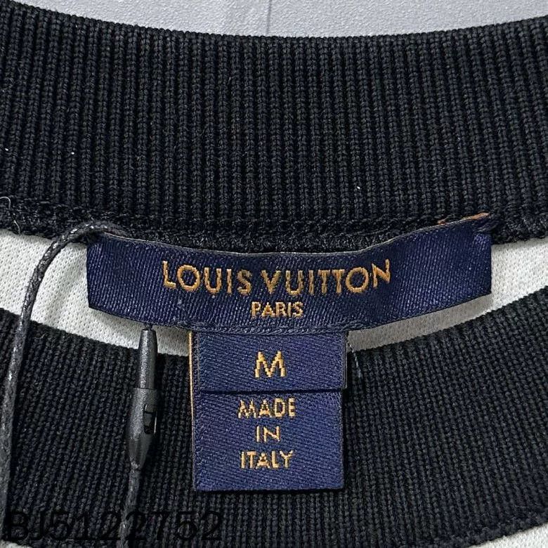 Louis Vuitton Louis Vuitton Black White Checkered Slogan Sweatshirt Size US M / EU 48-50 / 2 - 4 Thumbnail
