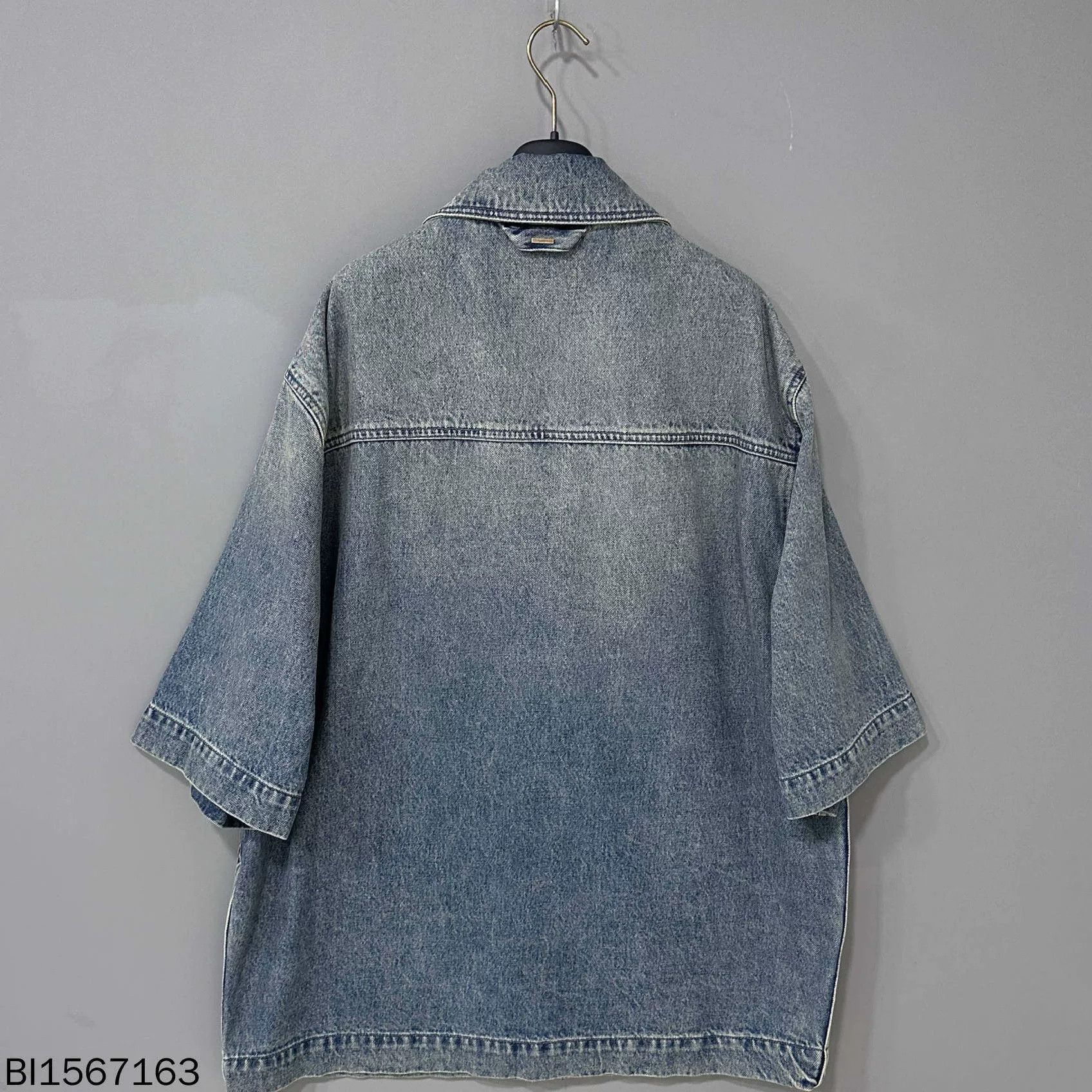 Louis Vuitton Louis Vuitton Embossed Denim Logging Jacket Size US XL / EU 56 / 4 - 4 Thumbnail