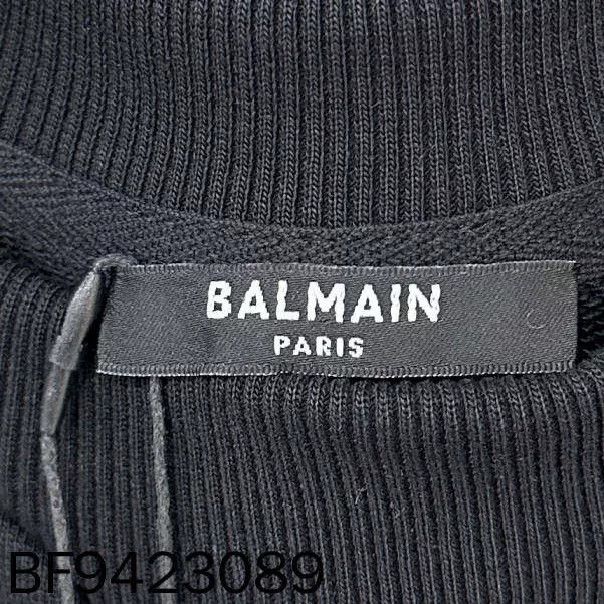 Balmain Balmain Flocked Print Logo Sweatshirt Size XS / US 0-2 / IT 36-38 - 5 Thumbnail