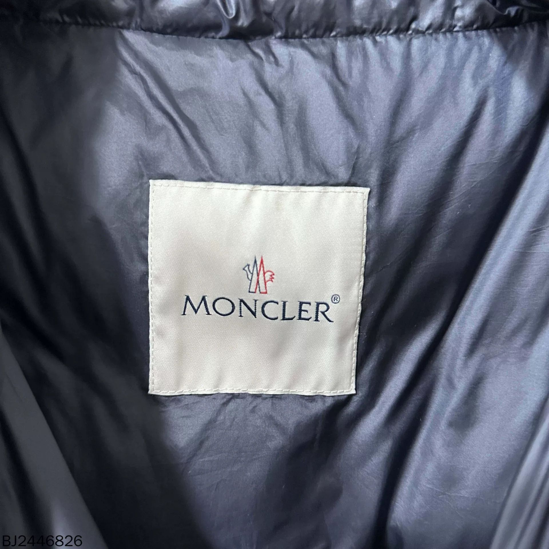 Moncler Black Mid-Length Down Jacket Moncler Size S / US 4 / IT 40 - 6 Thumbnail