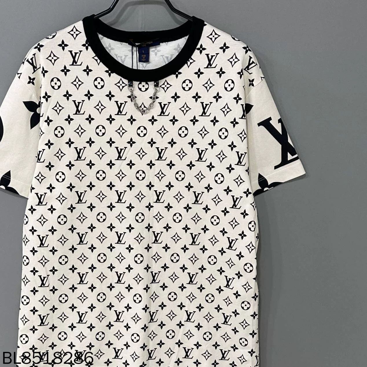 Louis Vuitton Louis Vuitton Monogram Print Short-Sleeve Size US L / EU 52-54 / 3 - 2 Thumbnail