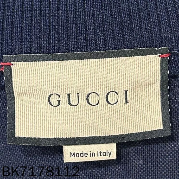 Gucci Gucci New Navy All-Over Print Zip Jacket Size XS / US 0-2 / IT 36-38 - 4 Thumbnail