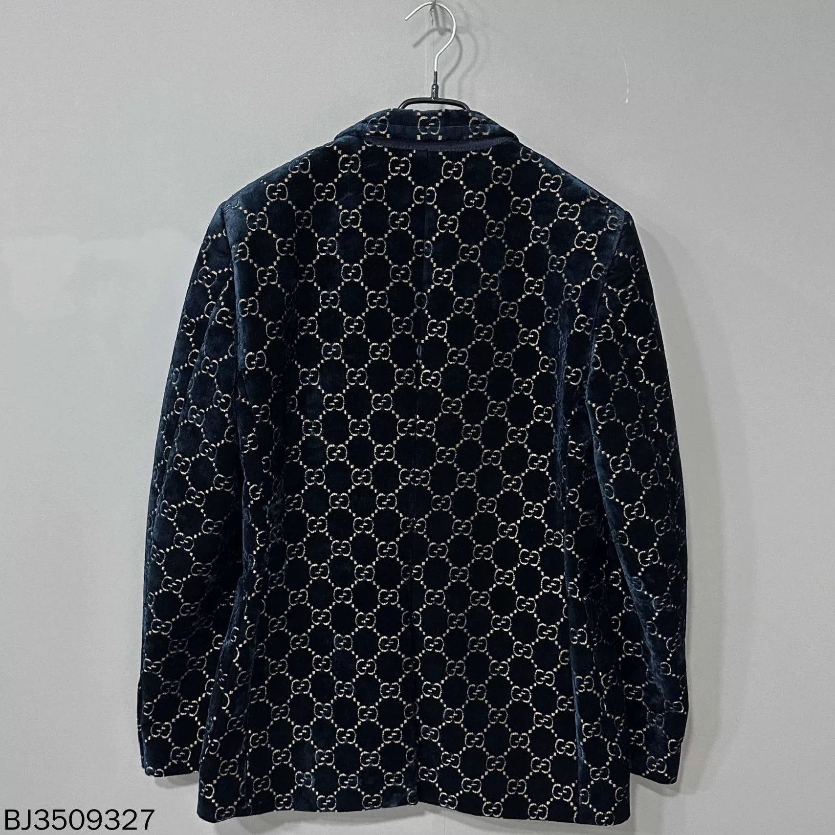 Gucci Gucci GG Monogram Velvet Blazer Size US M / EU 48-50 / 2 - 3 Thumbnail