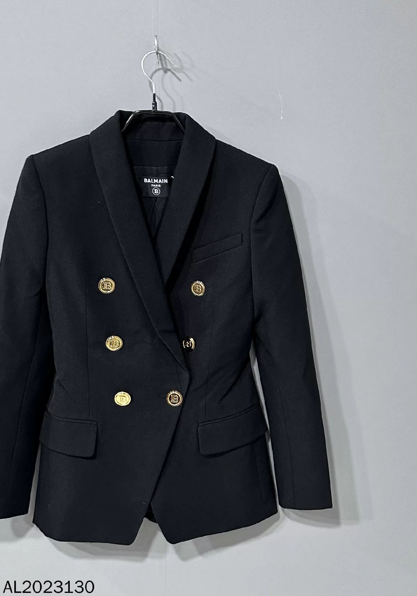 Balmain Balmain Gold Button Blazer Size XXS / US 00 / IT 34 - 2 Thumbnail