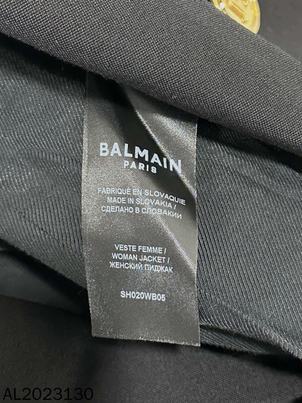 Balmain Balmain Gold Button Blazer Size XXS / US 00 / IT 34 - 6 Thumbnail