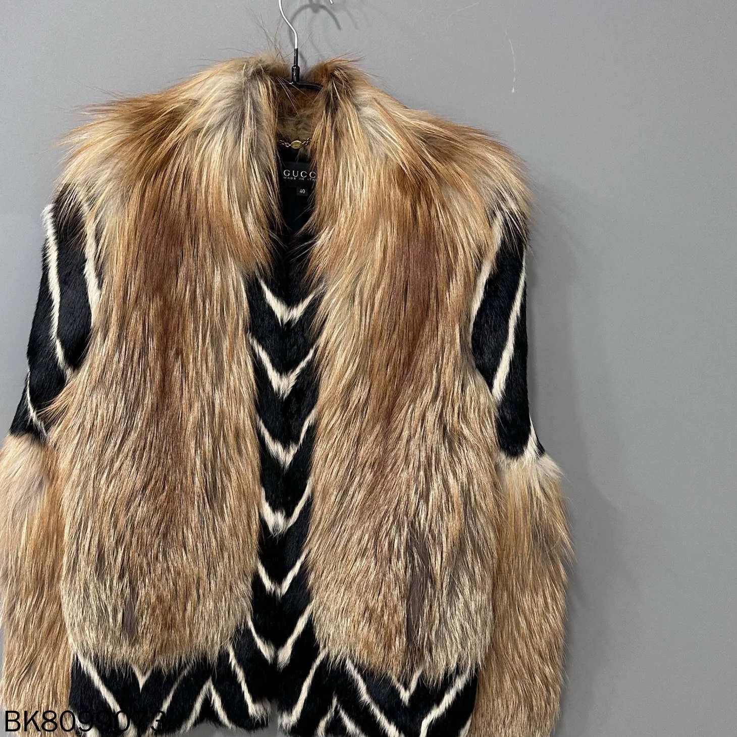 Gucci Gucci Fox Rabbit Fur Coat Size S / US 4 / IT 40 - 2 Thumbnail