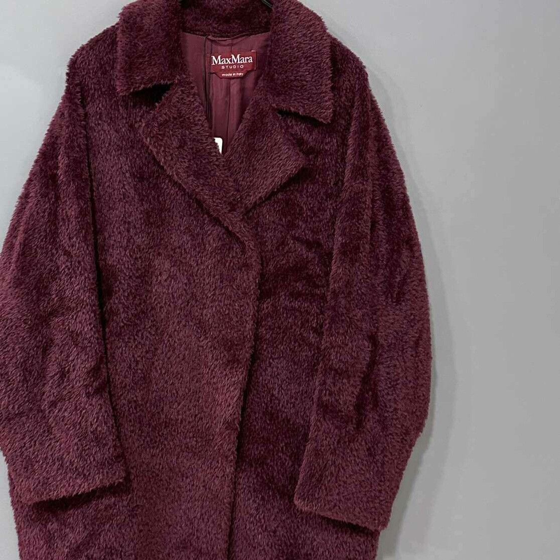 Max Mara MaxMara Alpaca Wool Long Coat Size M / US 6-8 / IT 42-44 - 2 Thumbnail