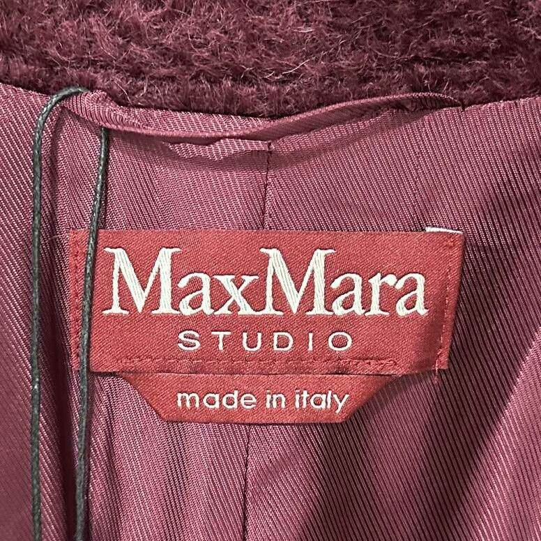 Max Mara MaxMara Alpaca Wool Long Coat Size M / US 6-8 / IT 42-44 - 5 Thumbnail