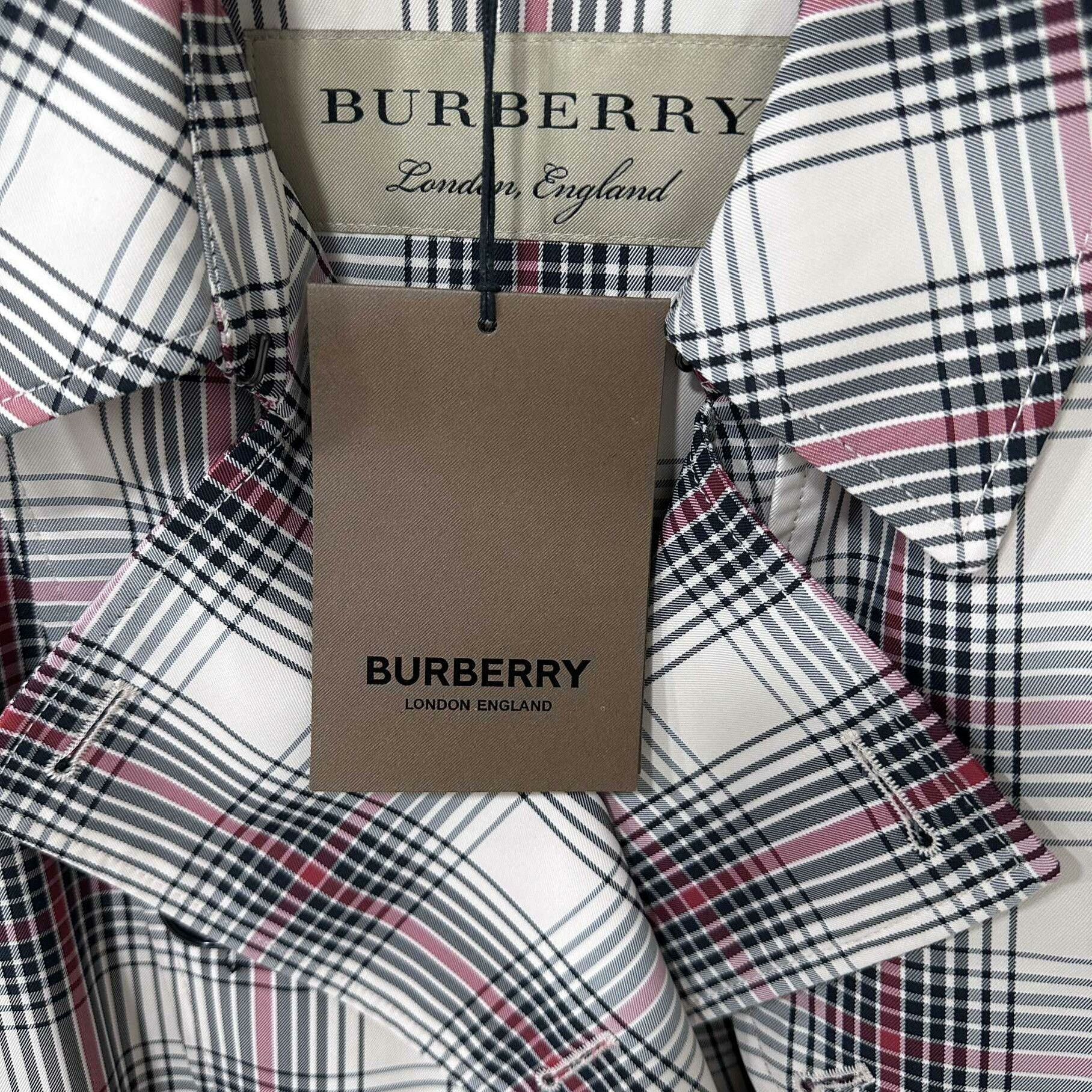 Burberry Burberry Check Long Trench Coat Size XS / US 0-2 / IT 36-38 - 4 Thumbnail