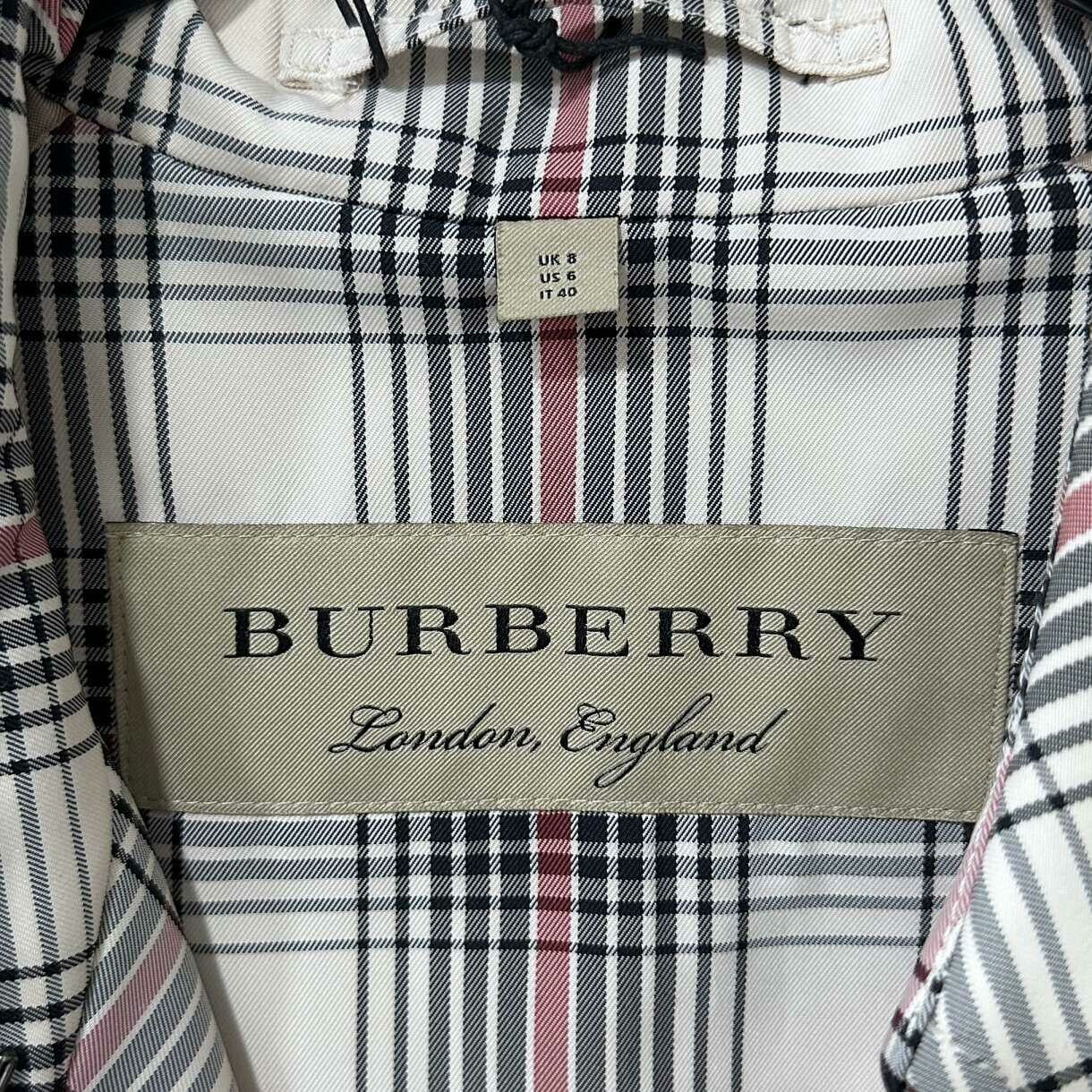 Burberry Burberry Check Long Trench Coat Size XS / US 0-2 / IT 36-38 - 5 Thumbnail