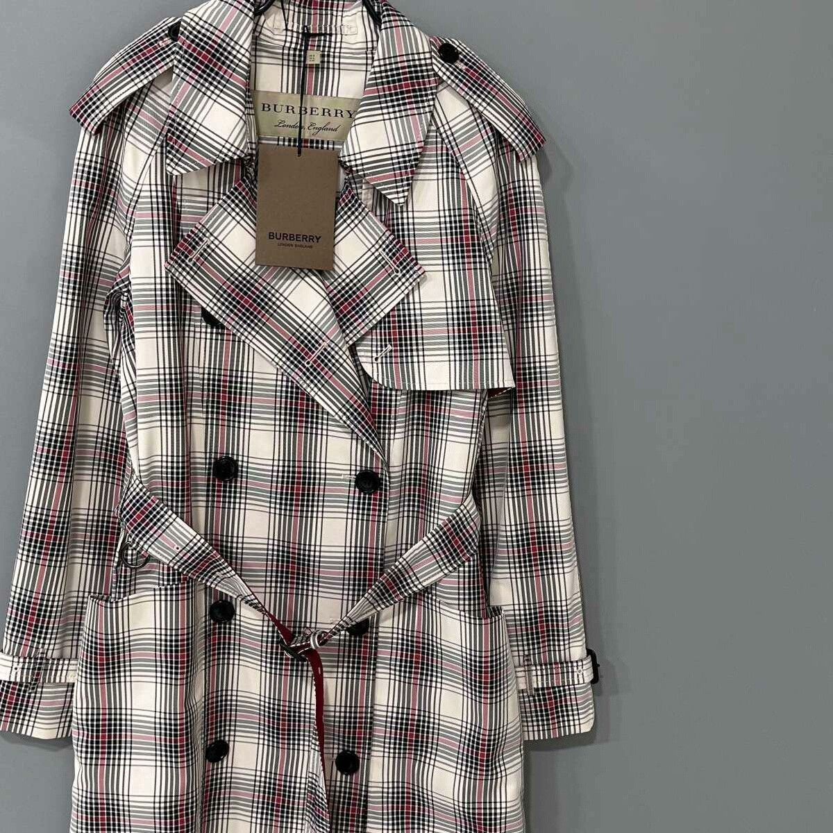 Burberry Burberry Check Long Trench Coat Size XS / US 0-2 / IT 36-38 - 2 Thumbnail