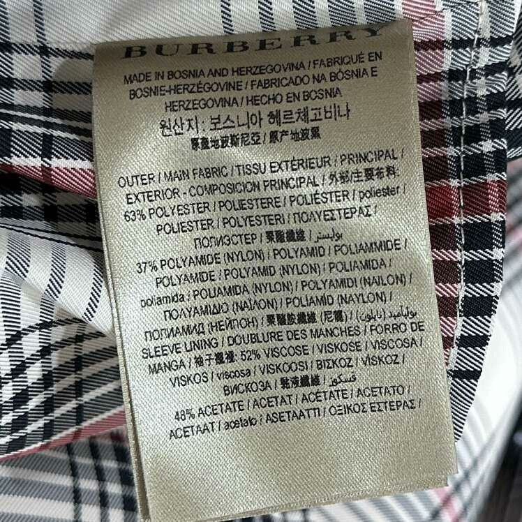 Burberry Burberry Check Long Trench Coat Size XS / US 0-2 / IT 36-38 - 6 Thumbnail